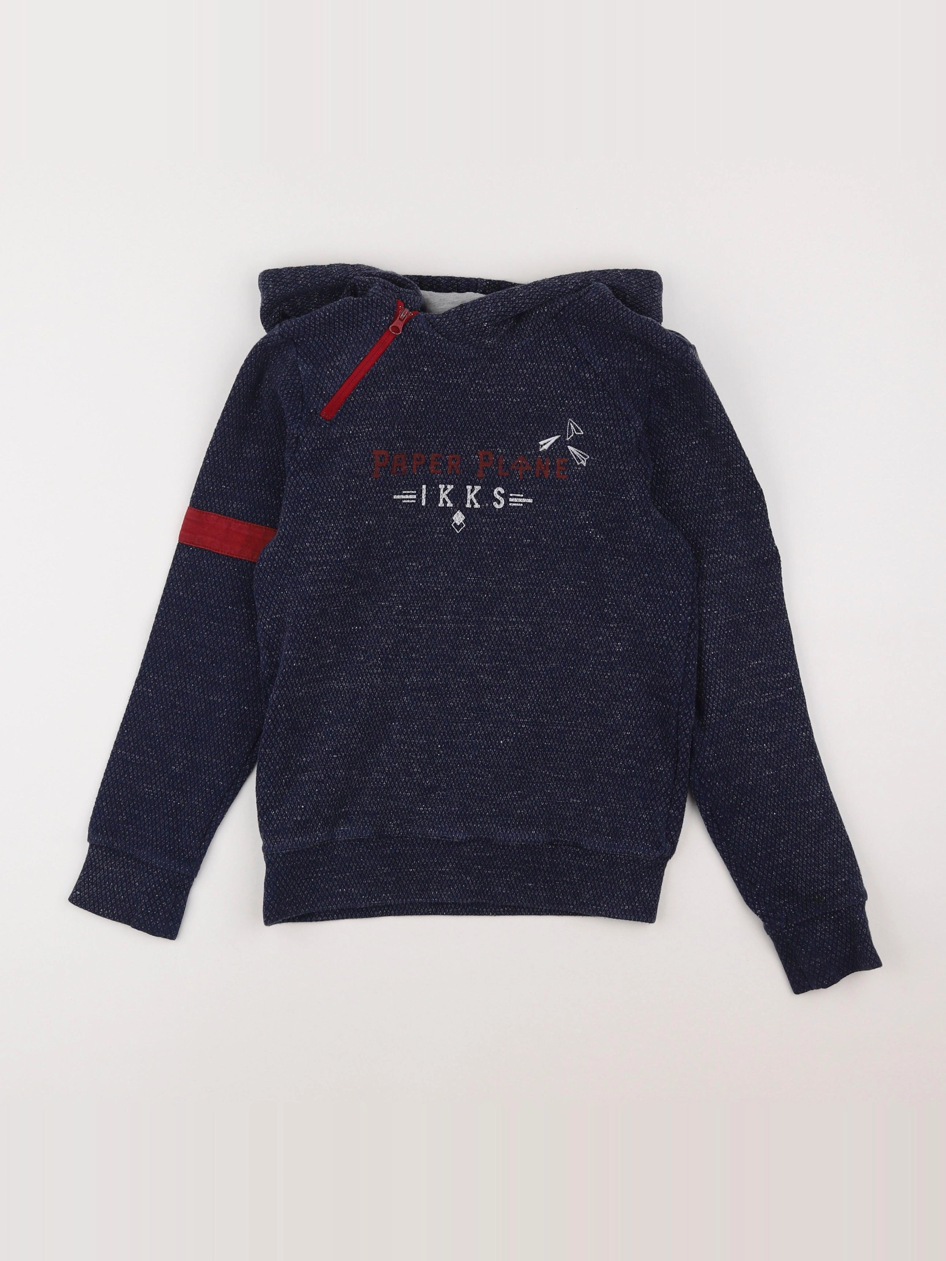 IKKS - sweat bleu - 12 ans