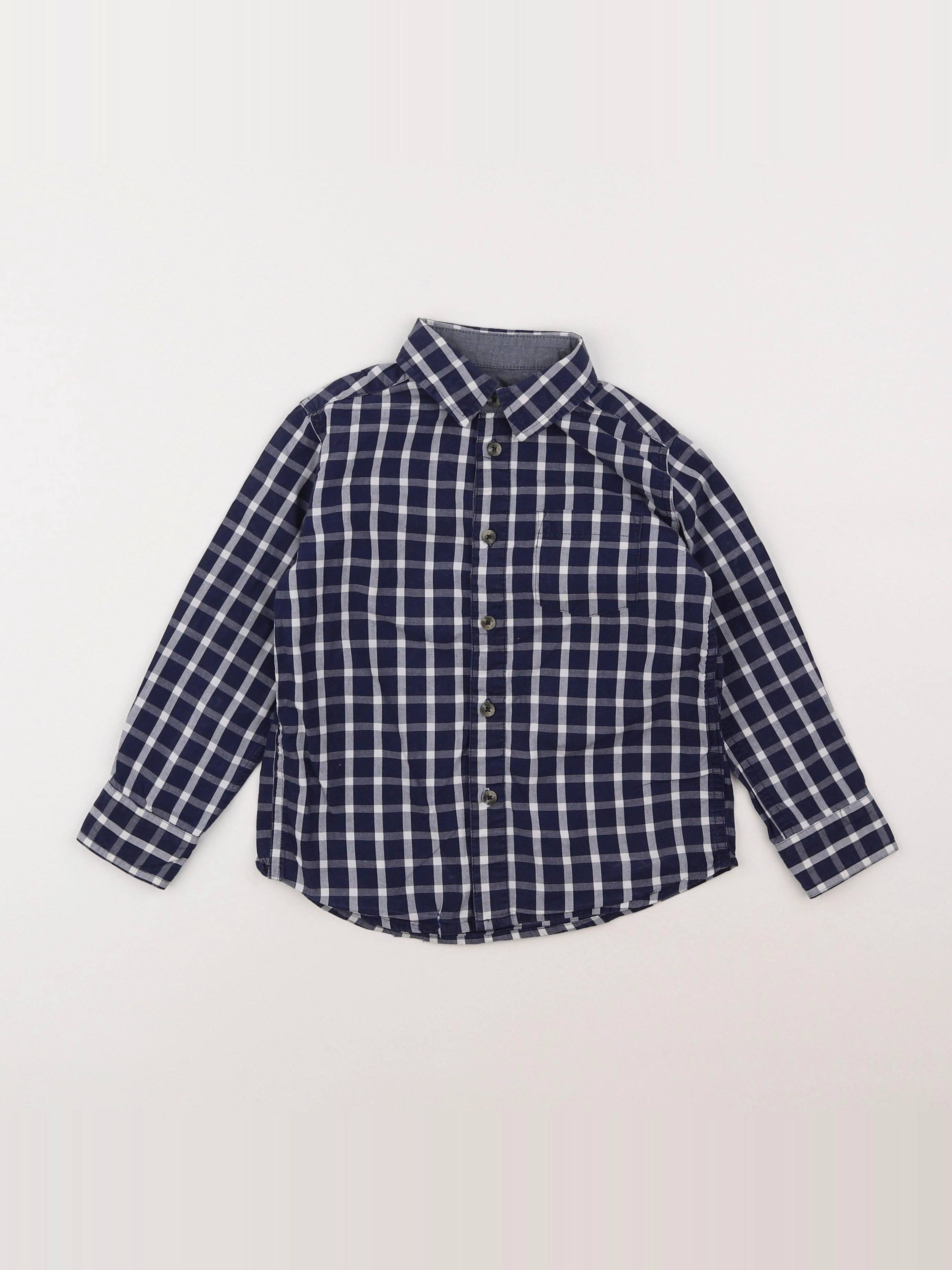 Cyrillus - chemise bleu - 4 ans