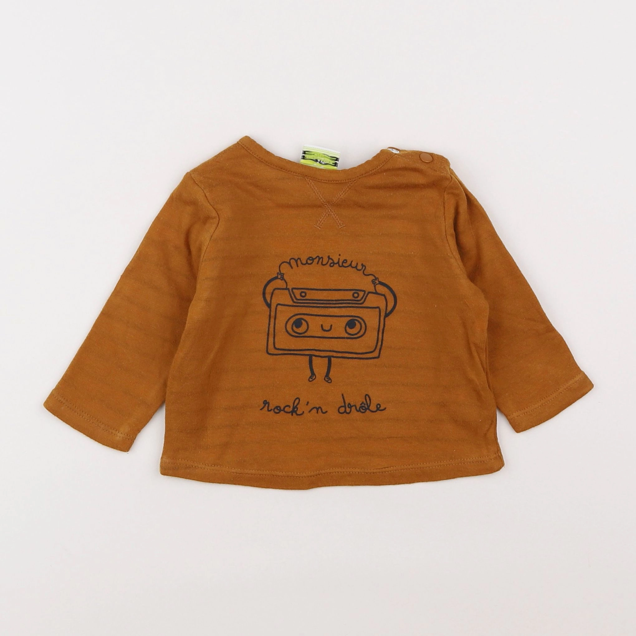 Tape à l'oeil - tee-shirt marron - 6 mois