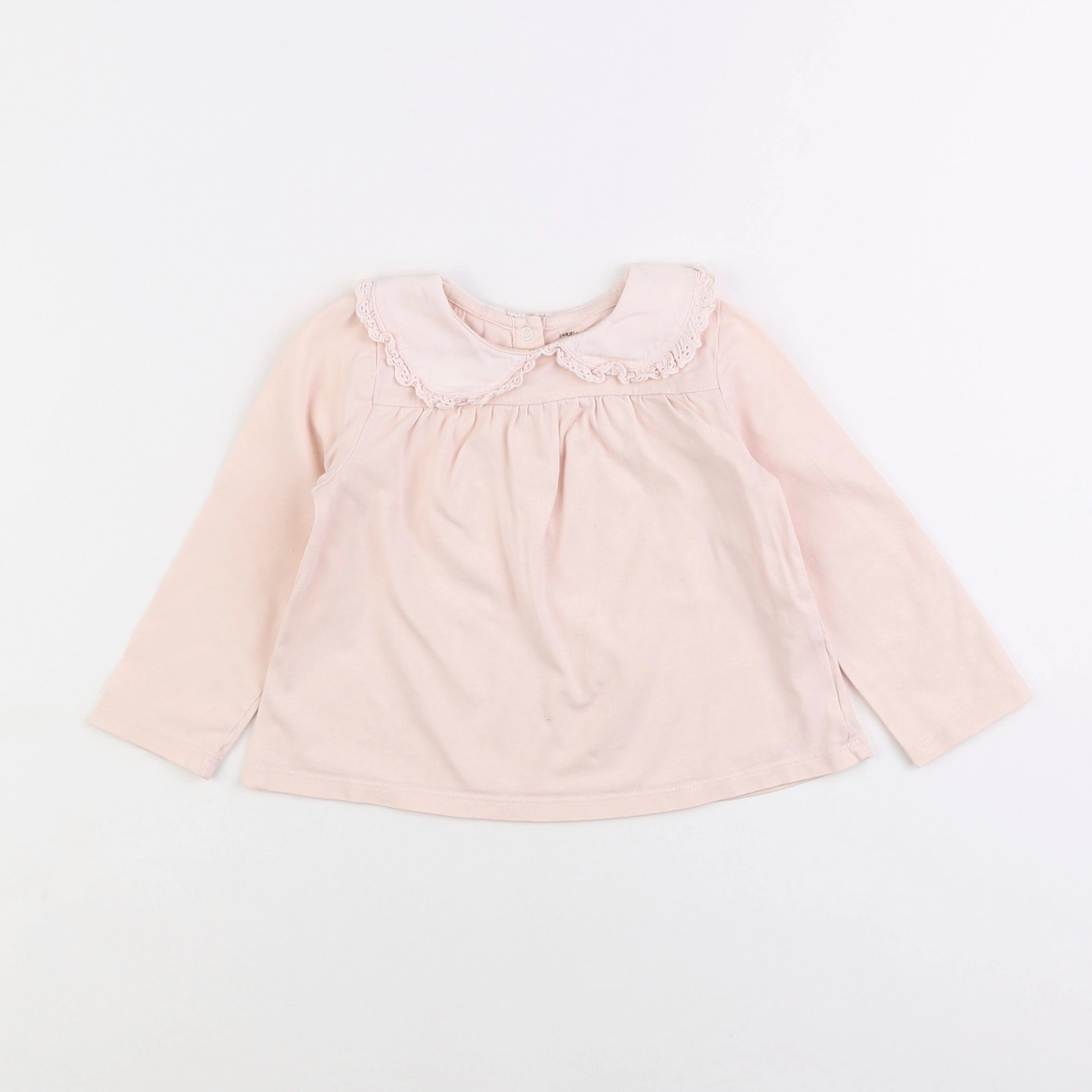 Boutchou - tee-shirt rose - 2 ans