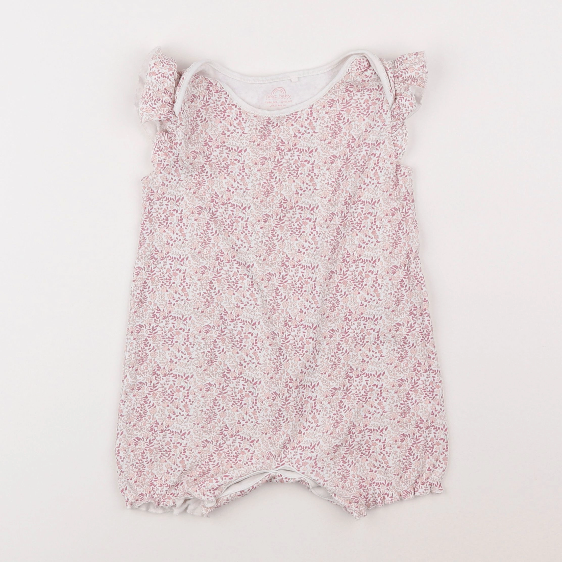 Next - pyjama coton rose - 12/18 mois