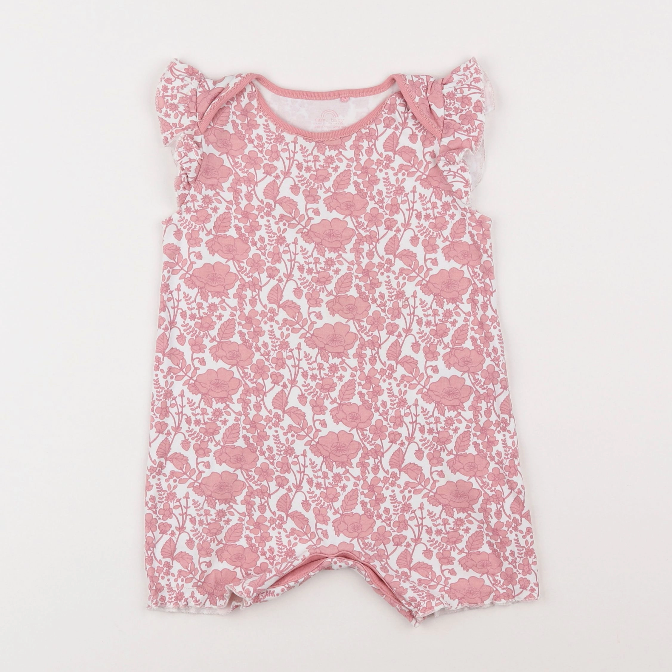 Next - pyjama coton rose - 12/18 mois