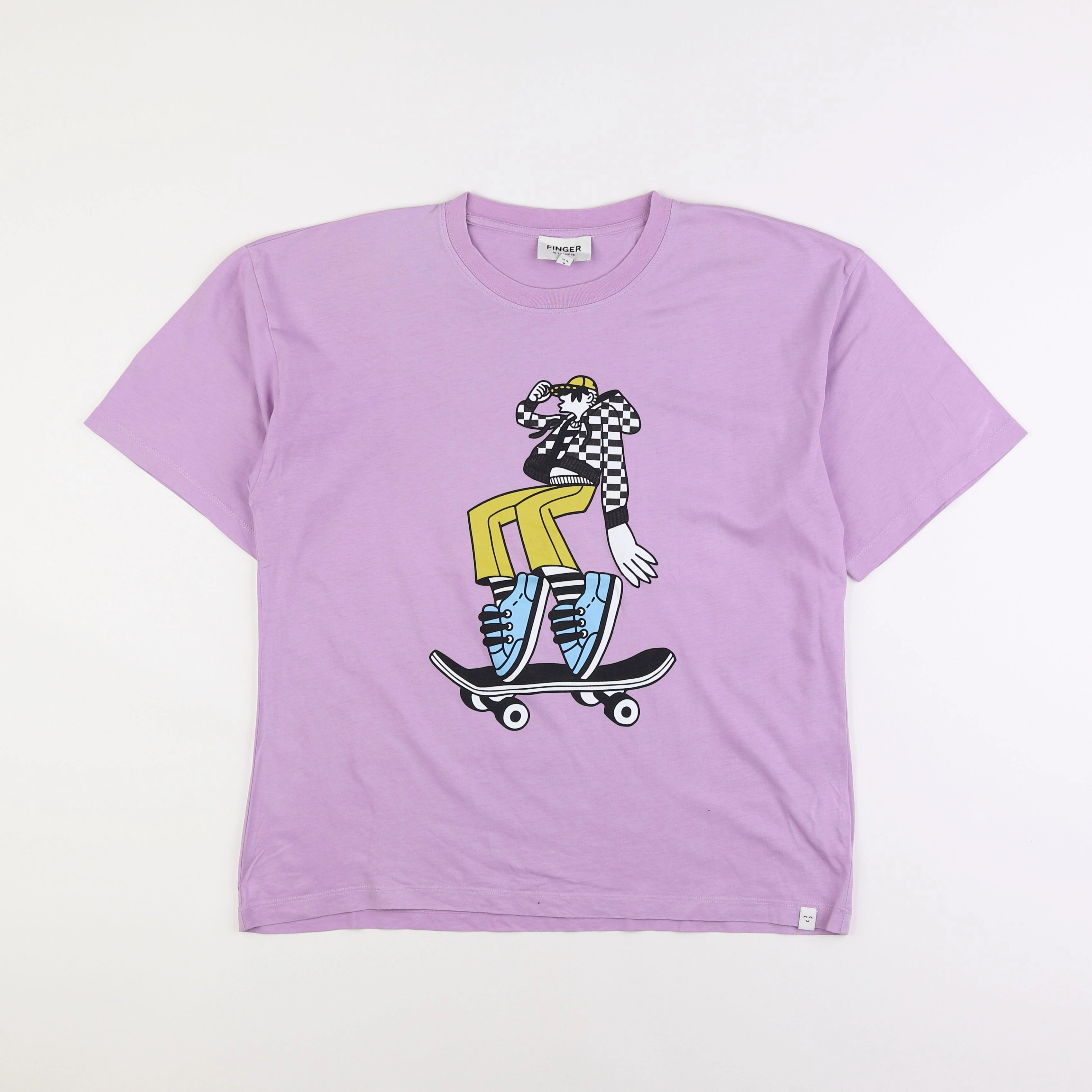 Finger in the nose - tee-shirt violet - 16 ans