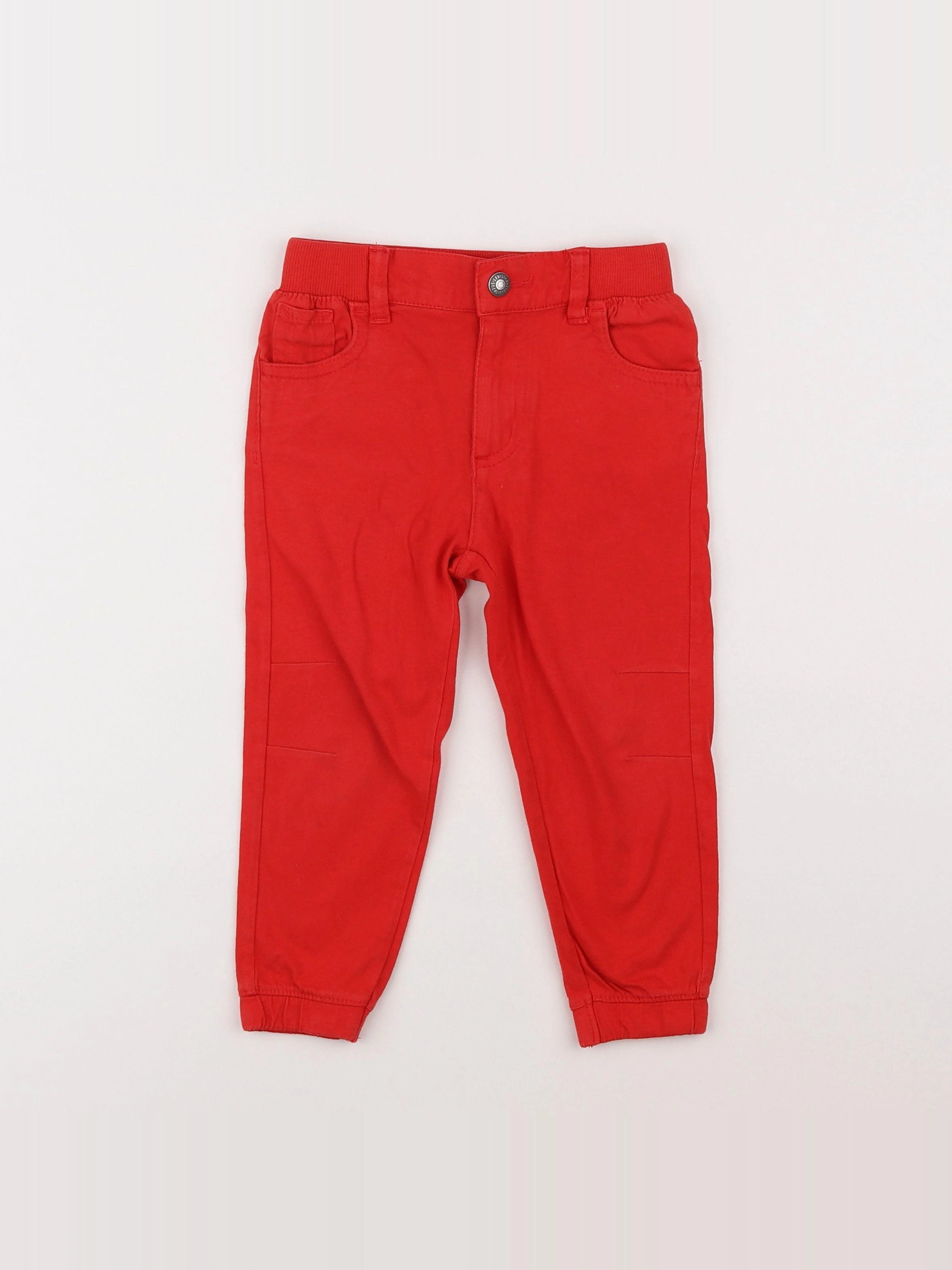Levi's - pantalon rouge - 2 ans