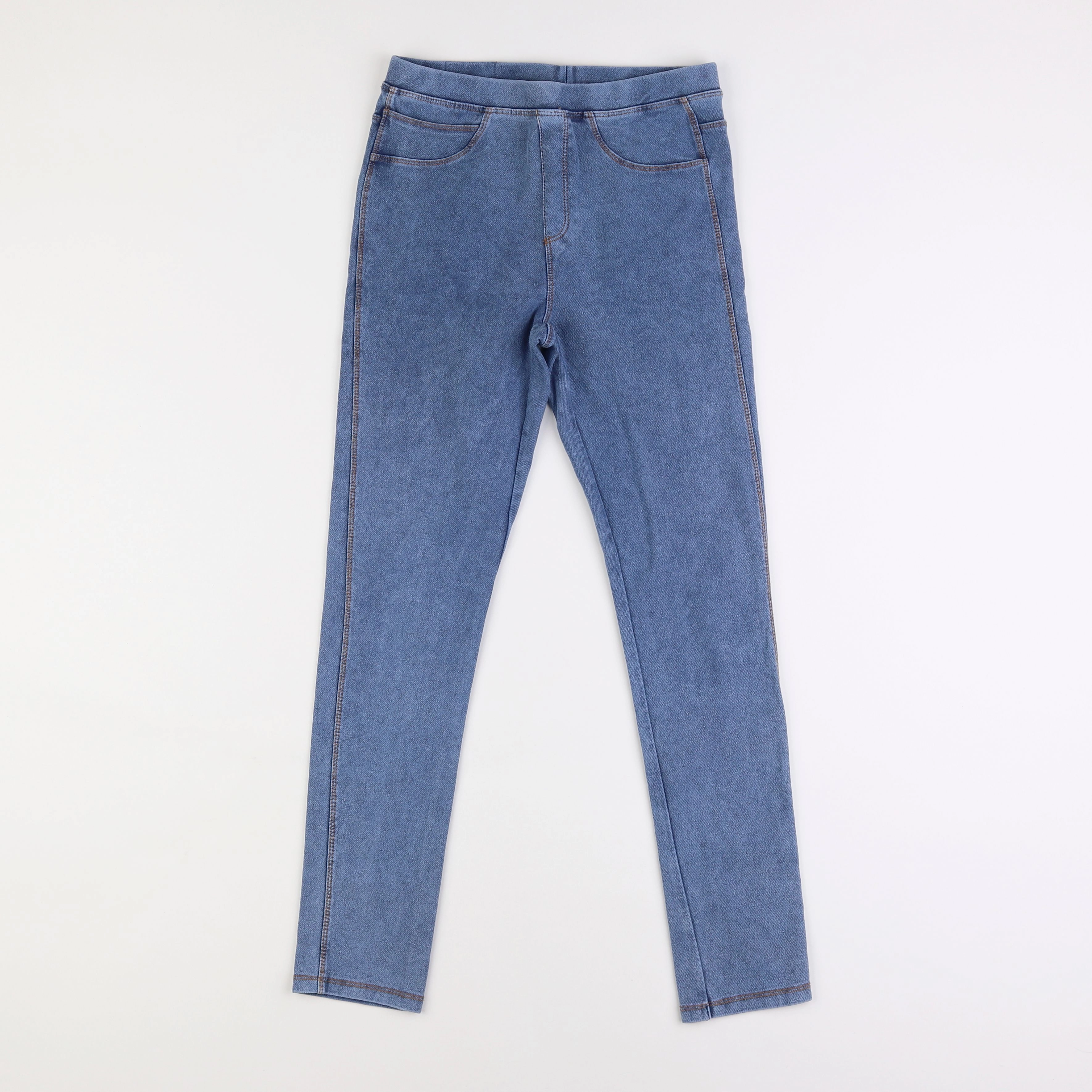 Zara - jegging bleu - 11/12 ans