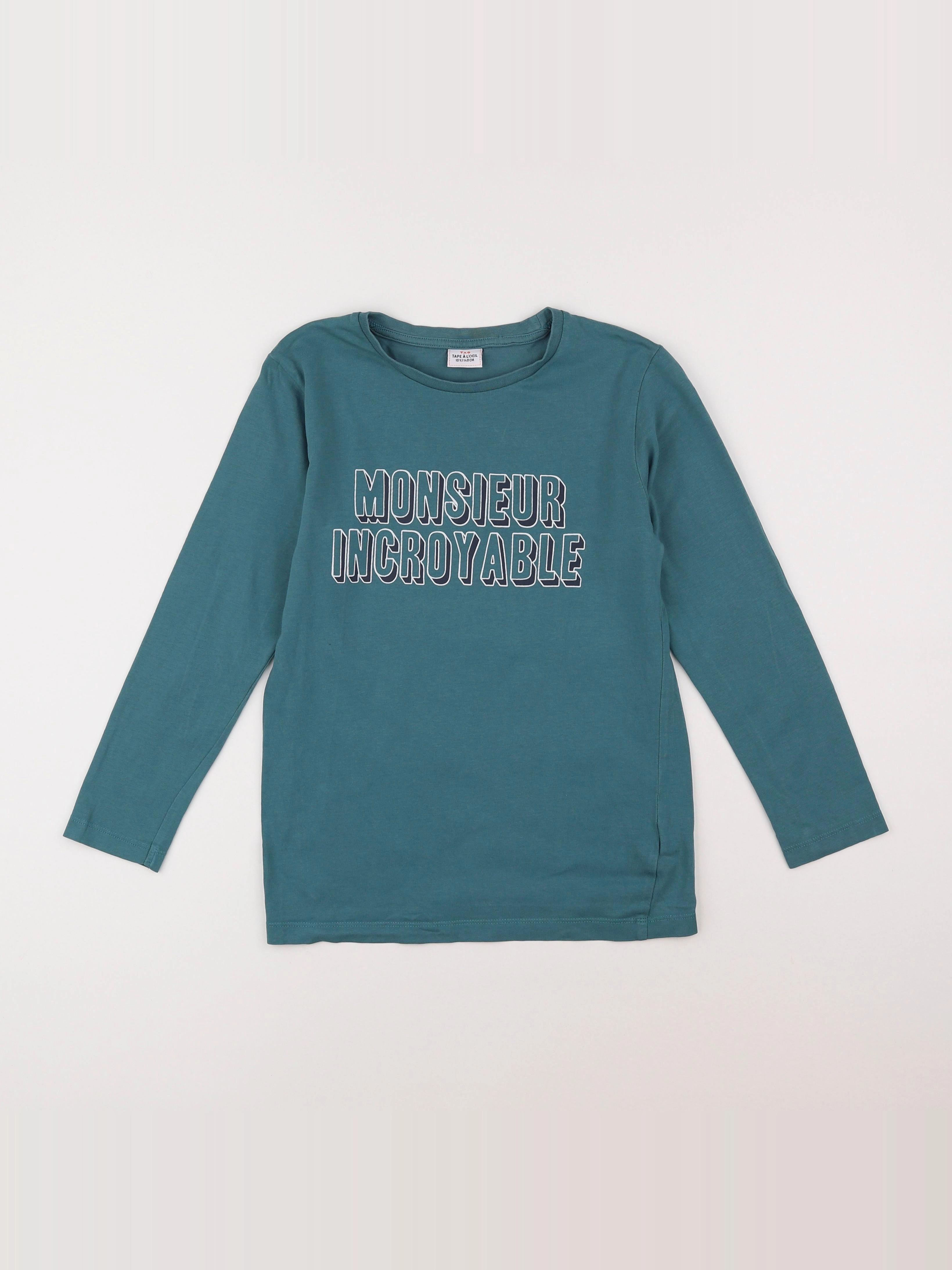 Tape à l'oeil - tee-shirt vert - 10 ans
