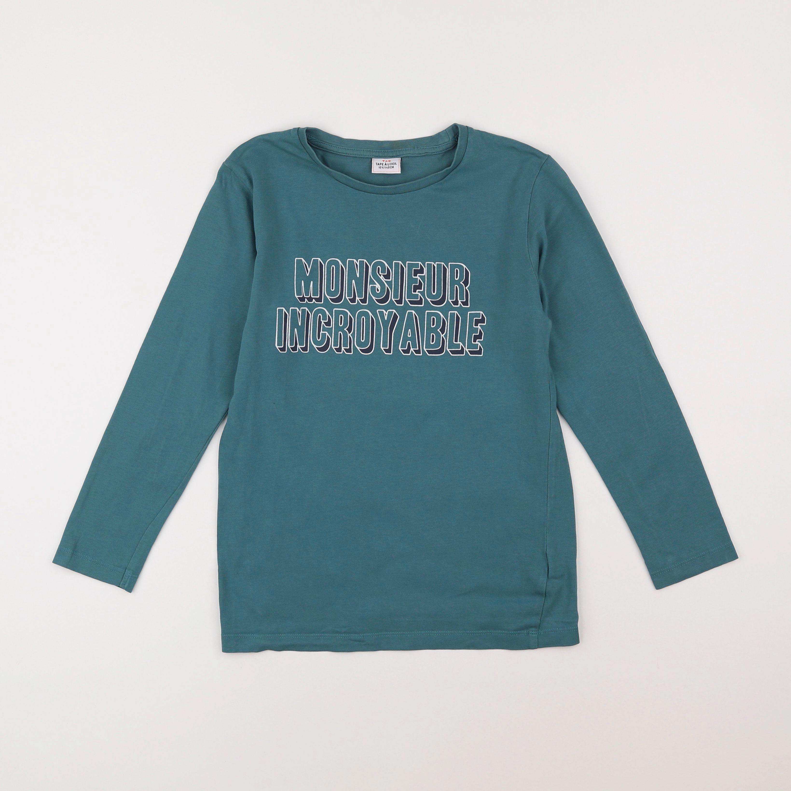 Tape à l'oeil - tee-shirt vert - 10 ans