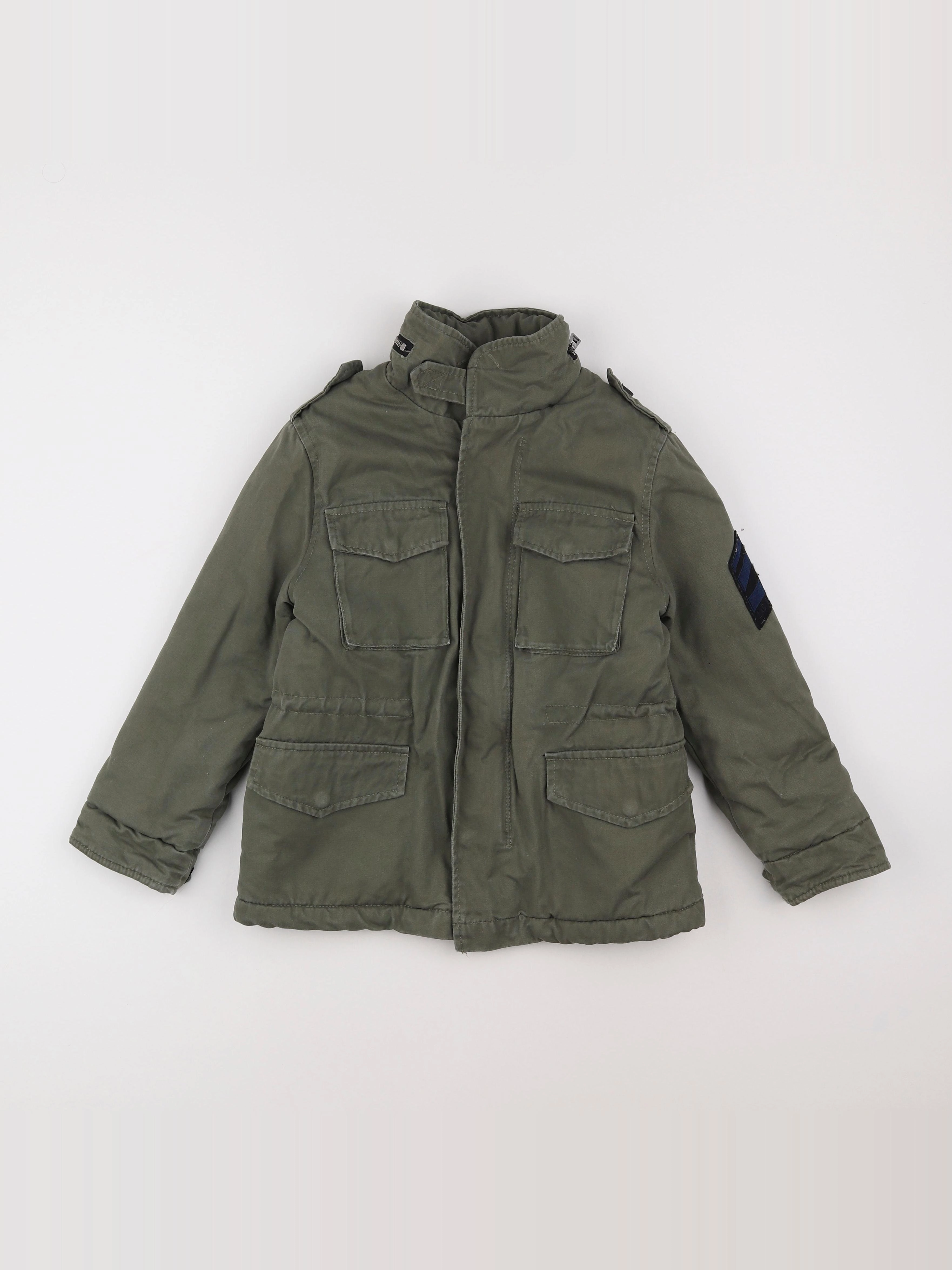 Zadig & Voltaire - parka multicolore, imprimée au dos  - 8 ans