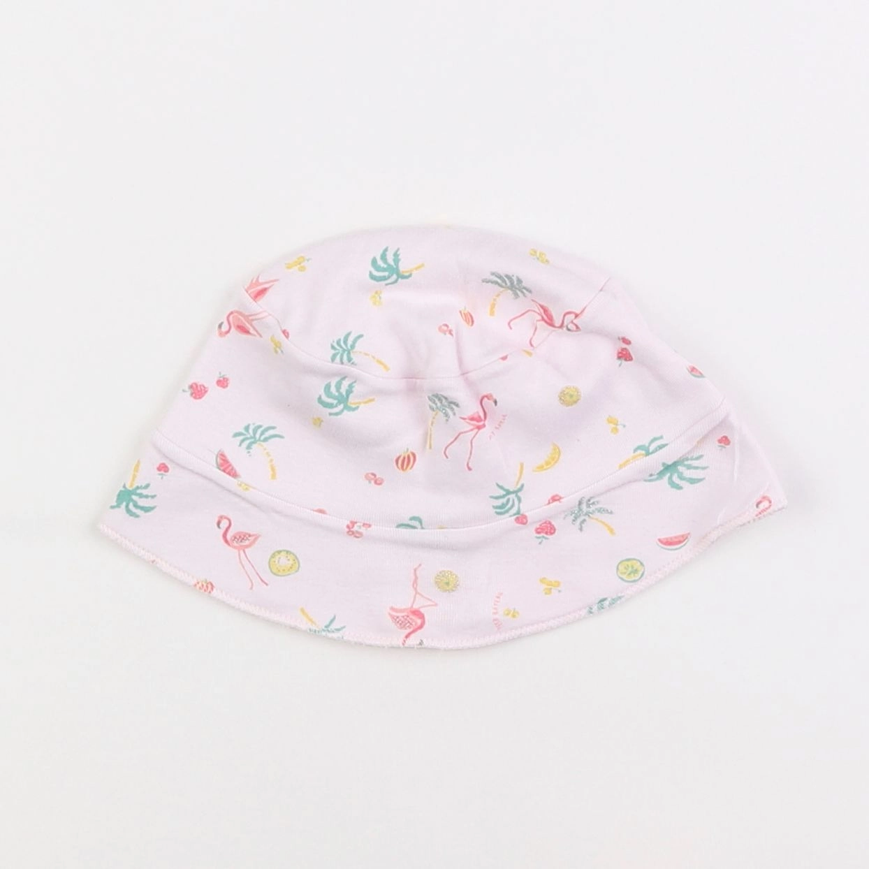 Petit Bateau - chapeau rose - 12/18 mois