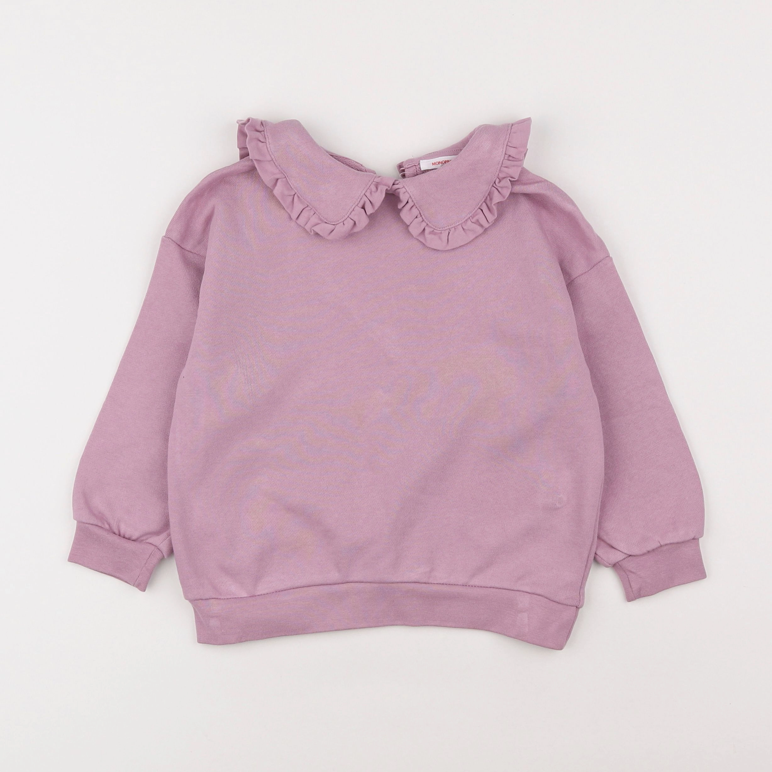 Monoprix - sweat violet - 4 ans