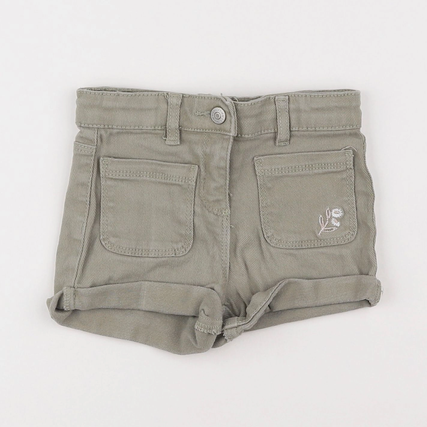 Vertbaudet - short vert - 3 ans