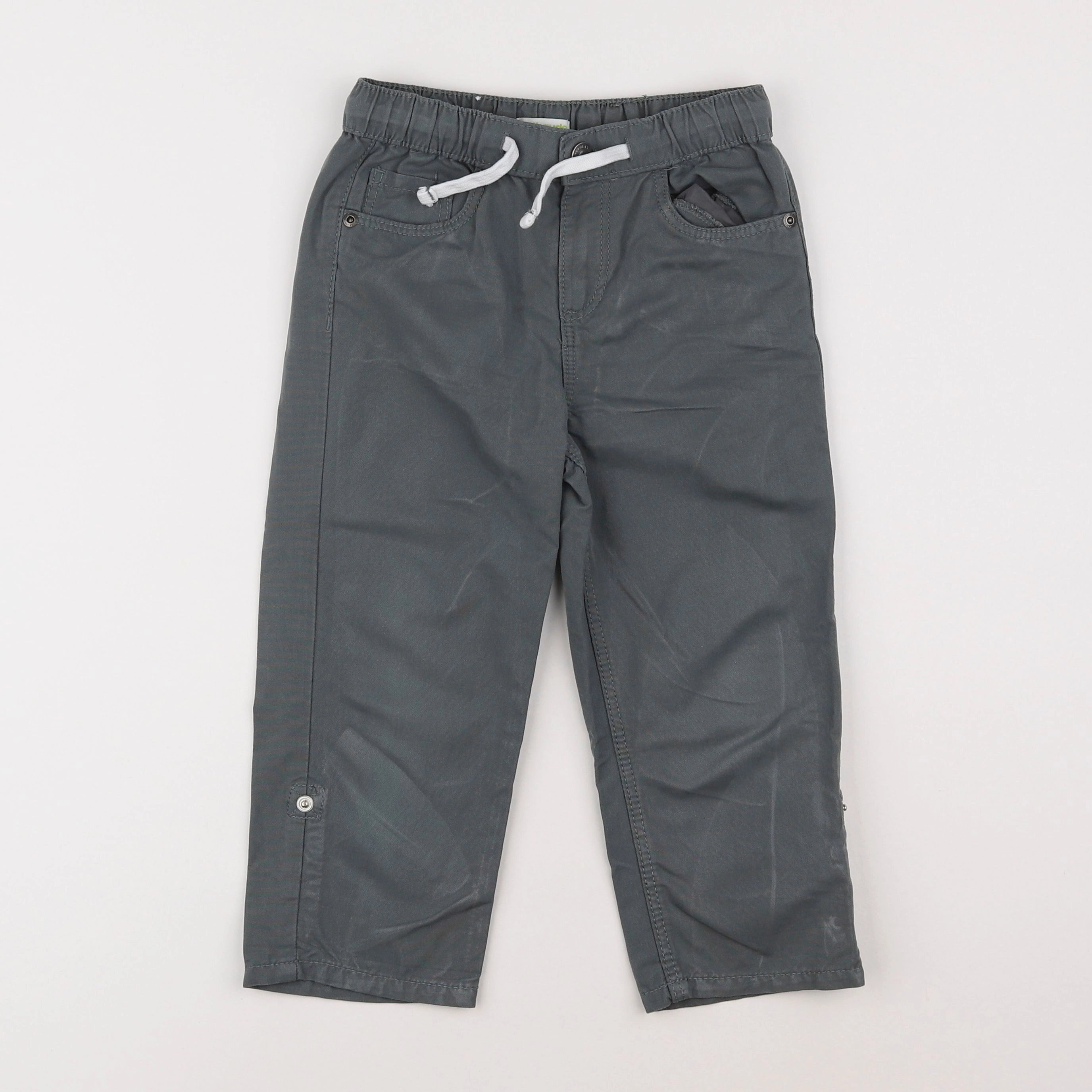 Vertbaudet - pantalon bleu - 7 ans