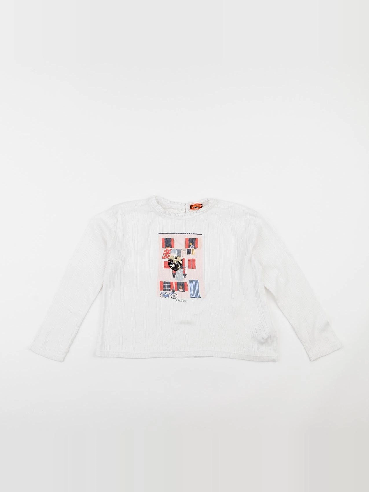 Tape à l'oeil - tee-shirt blanc - 5 ans