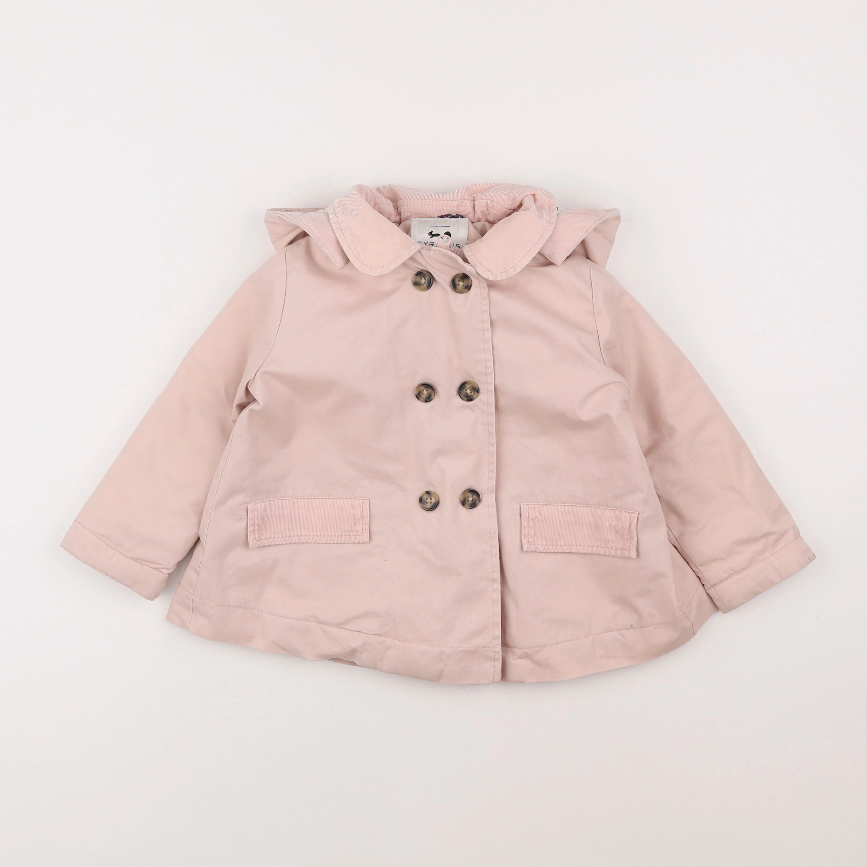 Cyrillus - veste rose - 3 ans