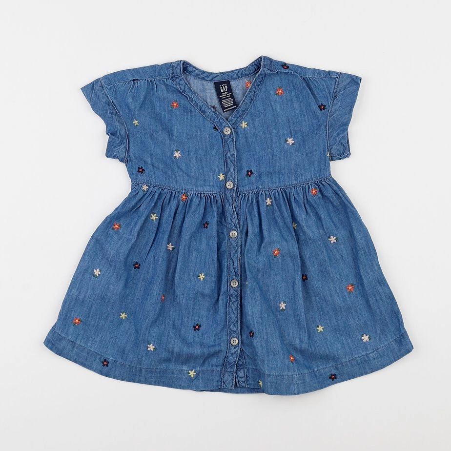 GAP - robe bleu - 18 mois à 2 ans