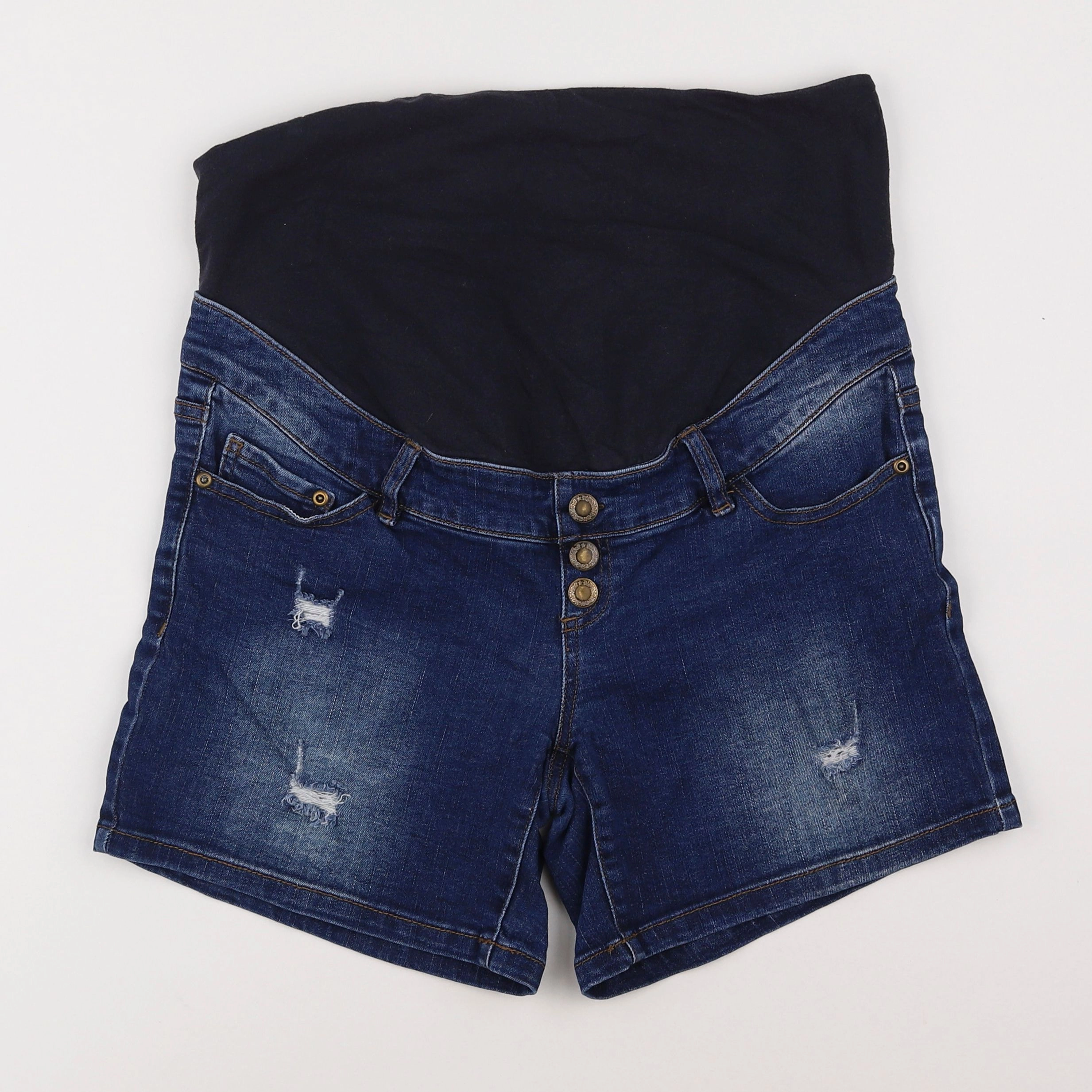 Vertbaudet - short grossesse bleu - 40