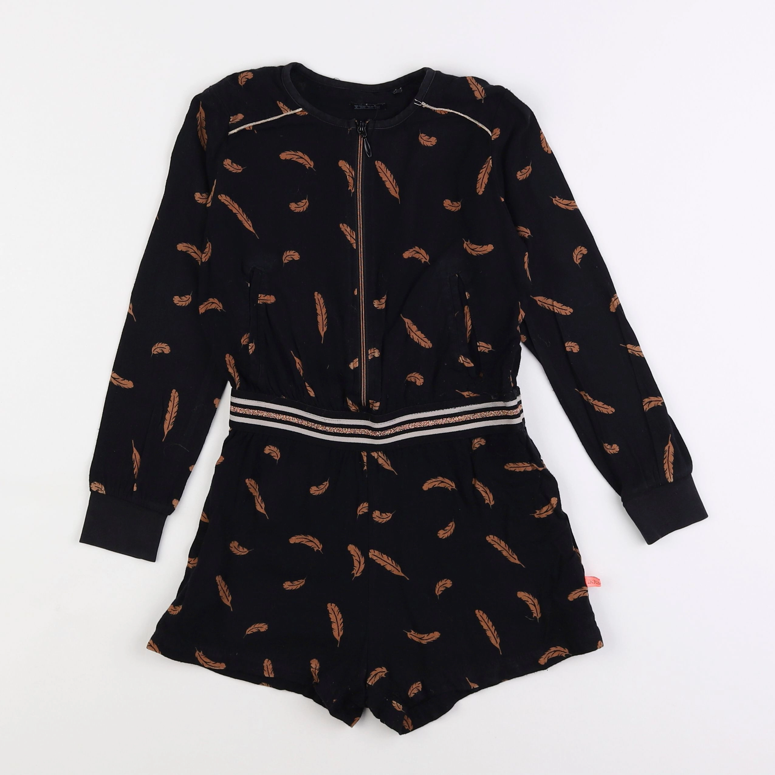 IKKS - combinaison marron, noir - 8 ans