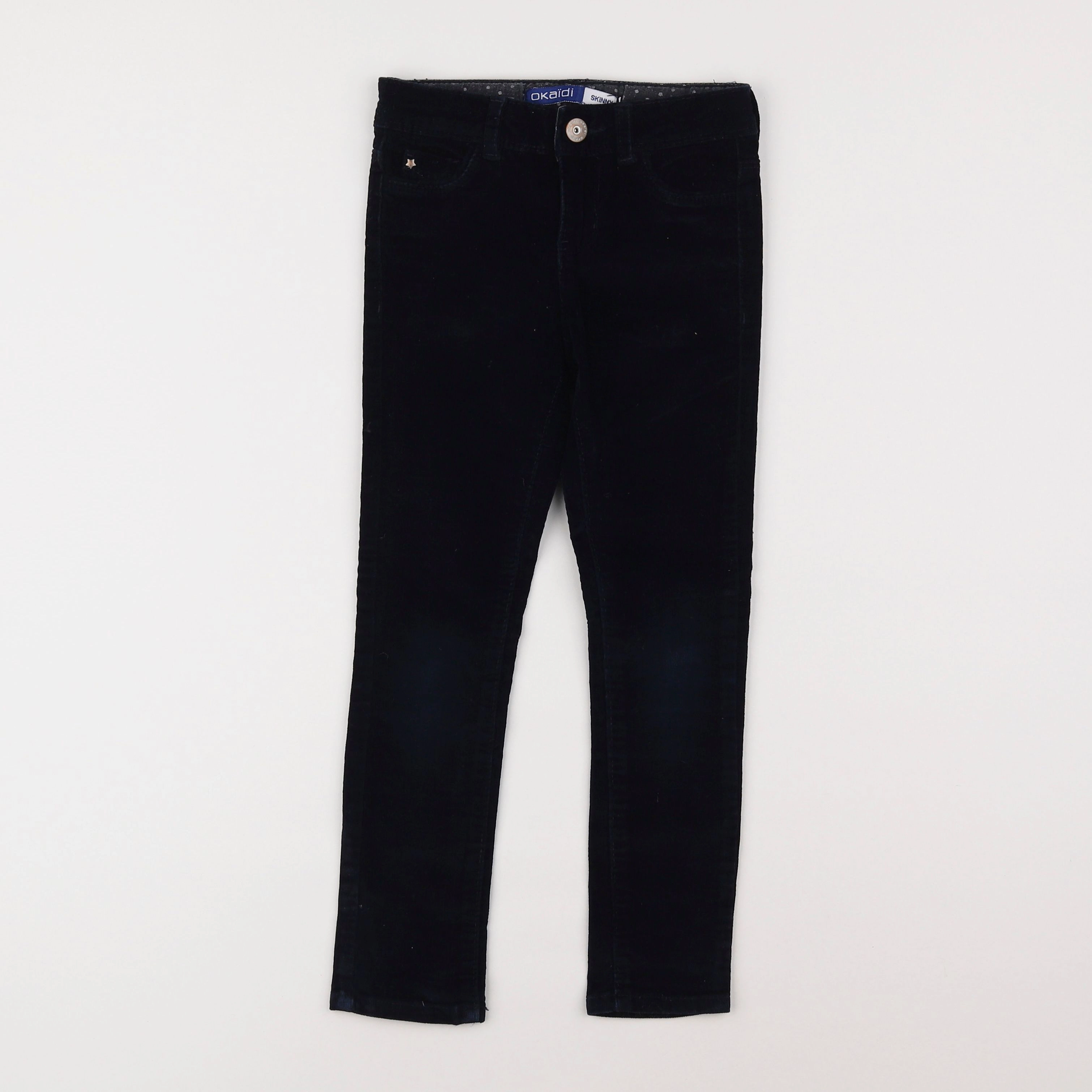 Okaidi - pantalon bleu - 5 ans