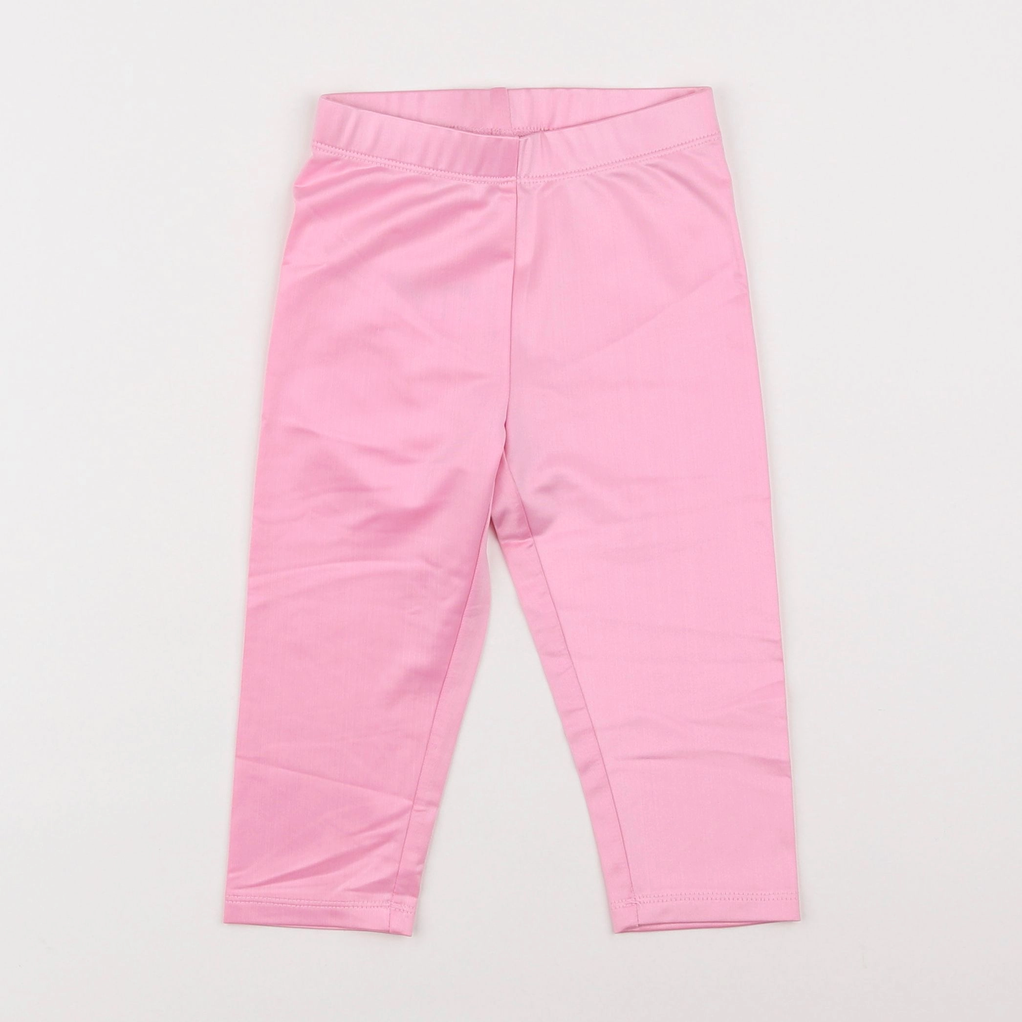 Vertbaudet - legging court rose - 5/6 ans