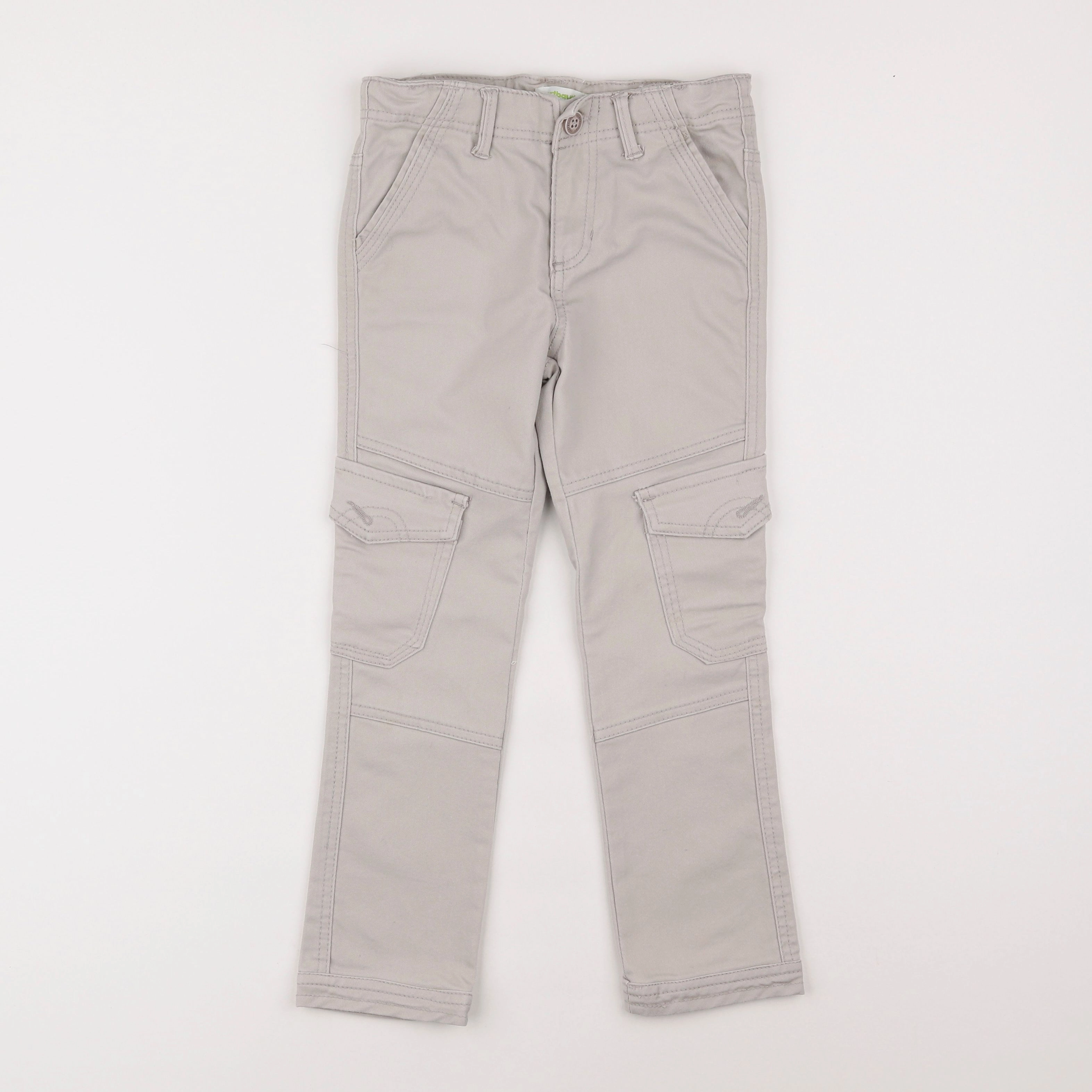 Vertbaudet - pantalon beige - 6 ans