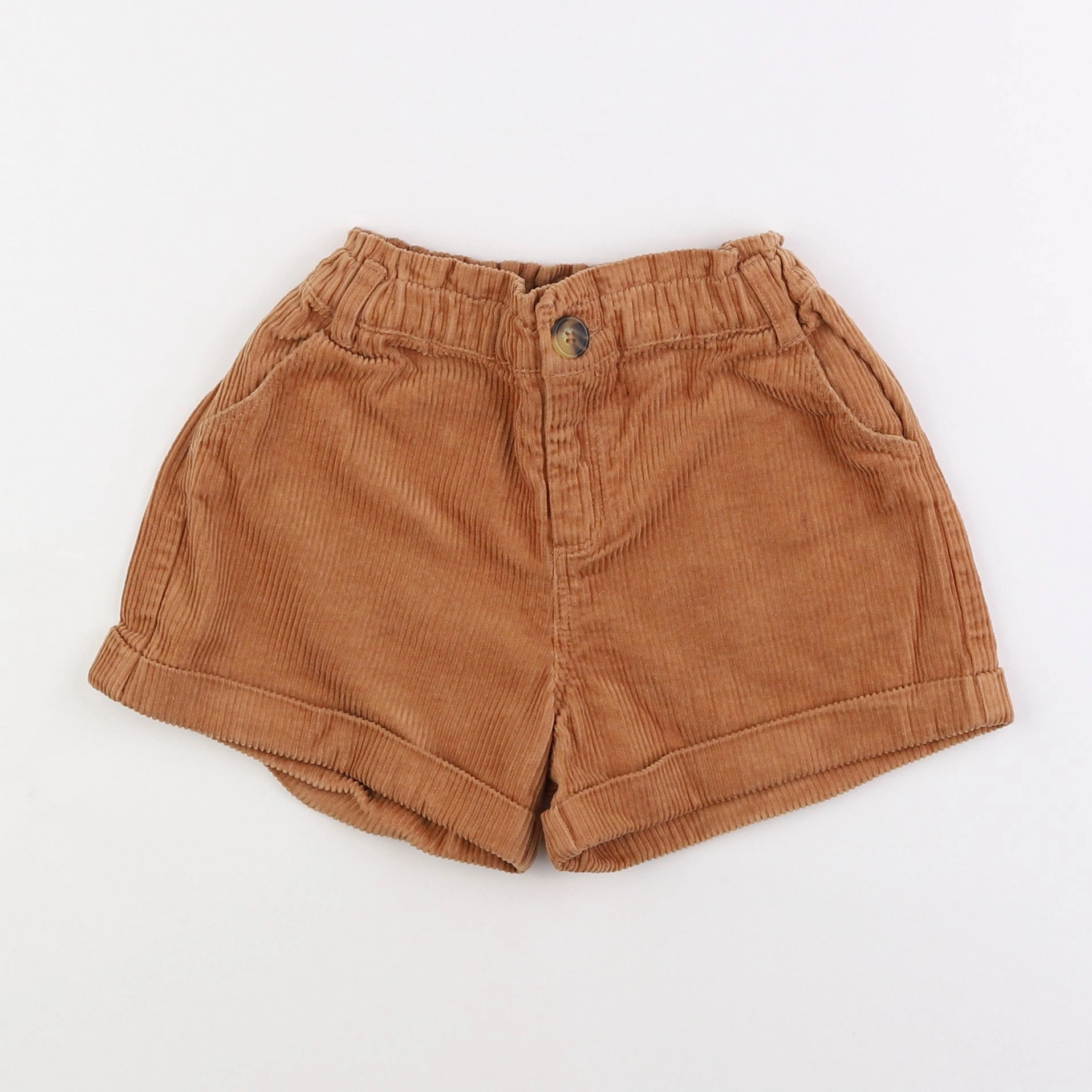 Vertbaudet - short marron - 6 ans