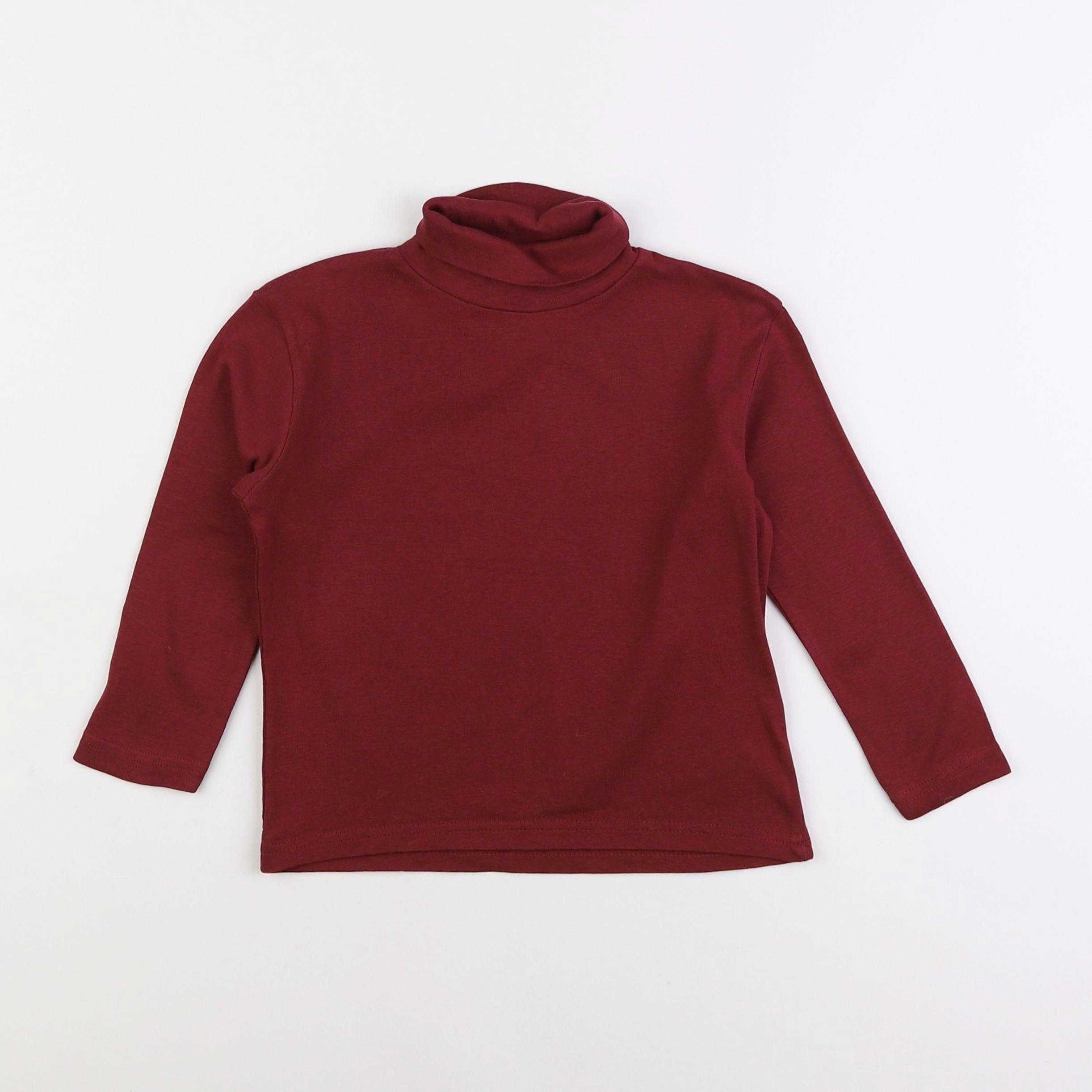 Vertbaudet - sous-pull rouge - 4 ans