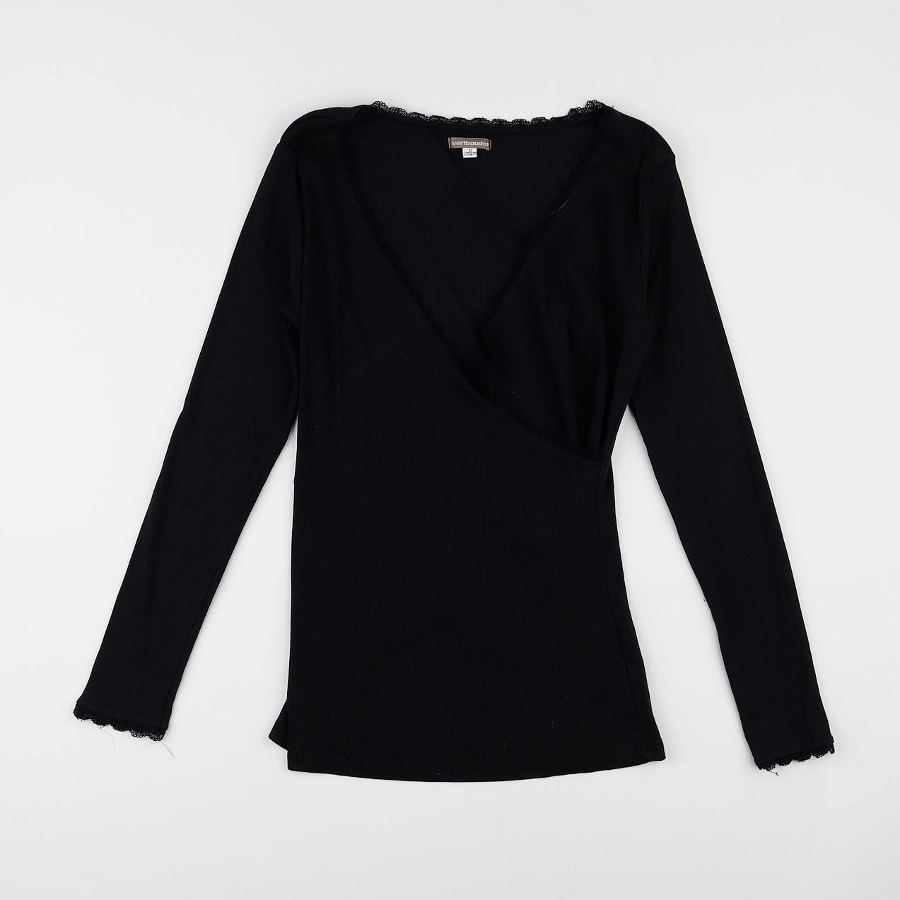 Vertbaudet - tee-shirt allaitement noir - 42 à 44