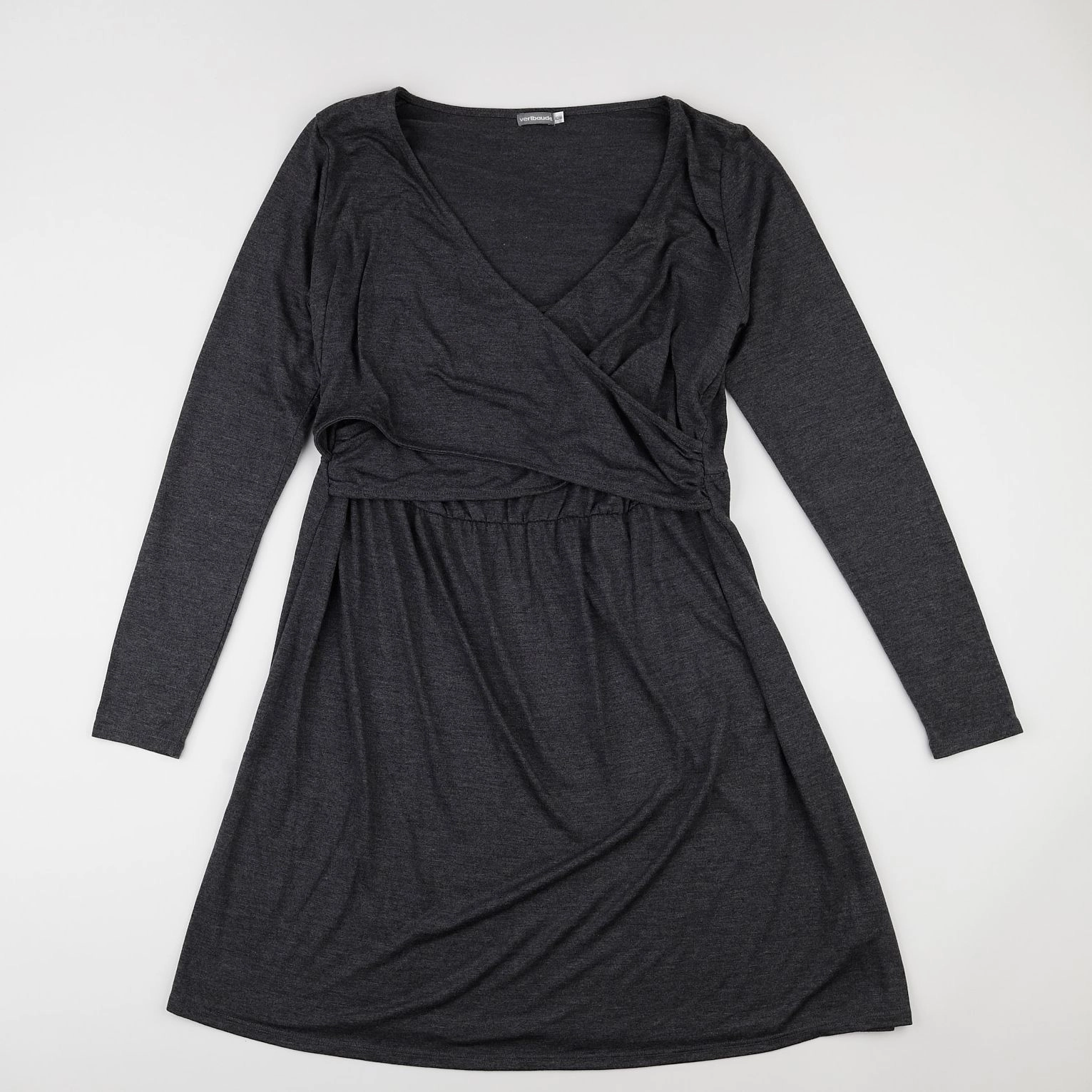 Vertbaudet - robe grossesse, allaitement gris - 42 à 44
