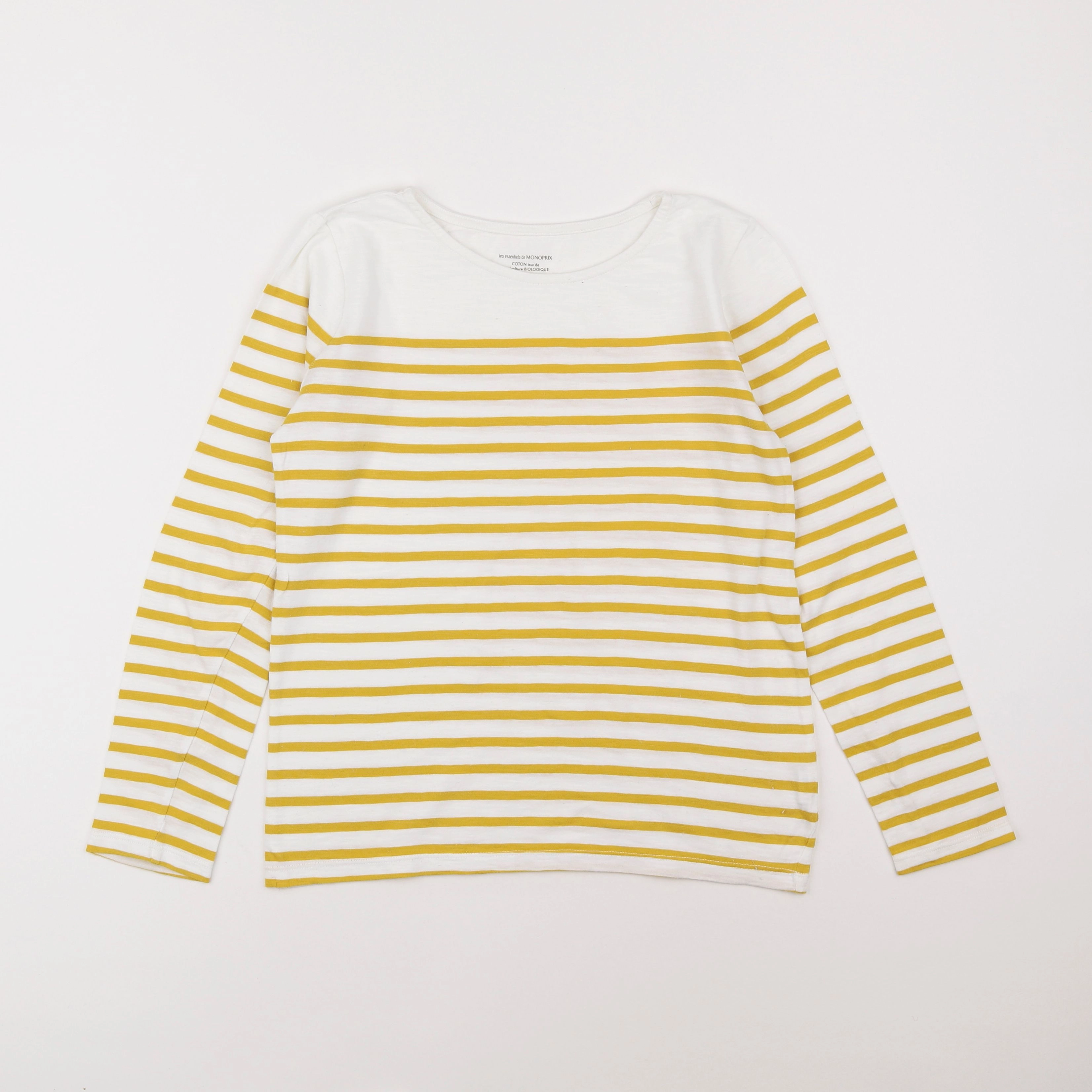 Monoprix - tee-shirt jaune - 12 ans