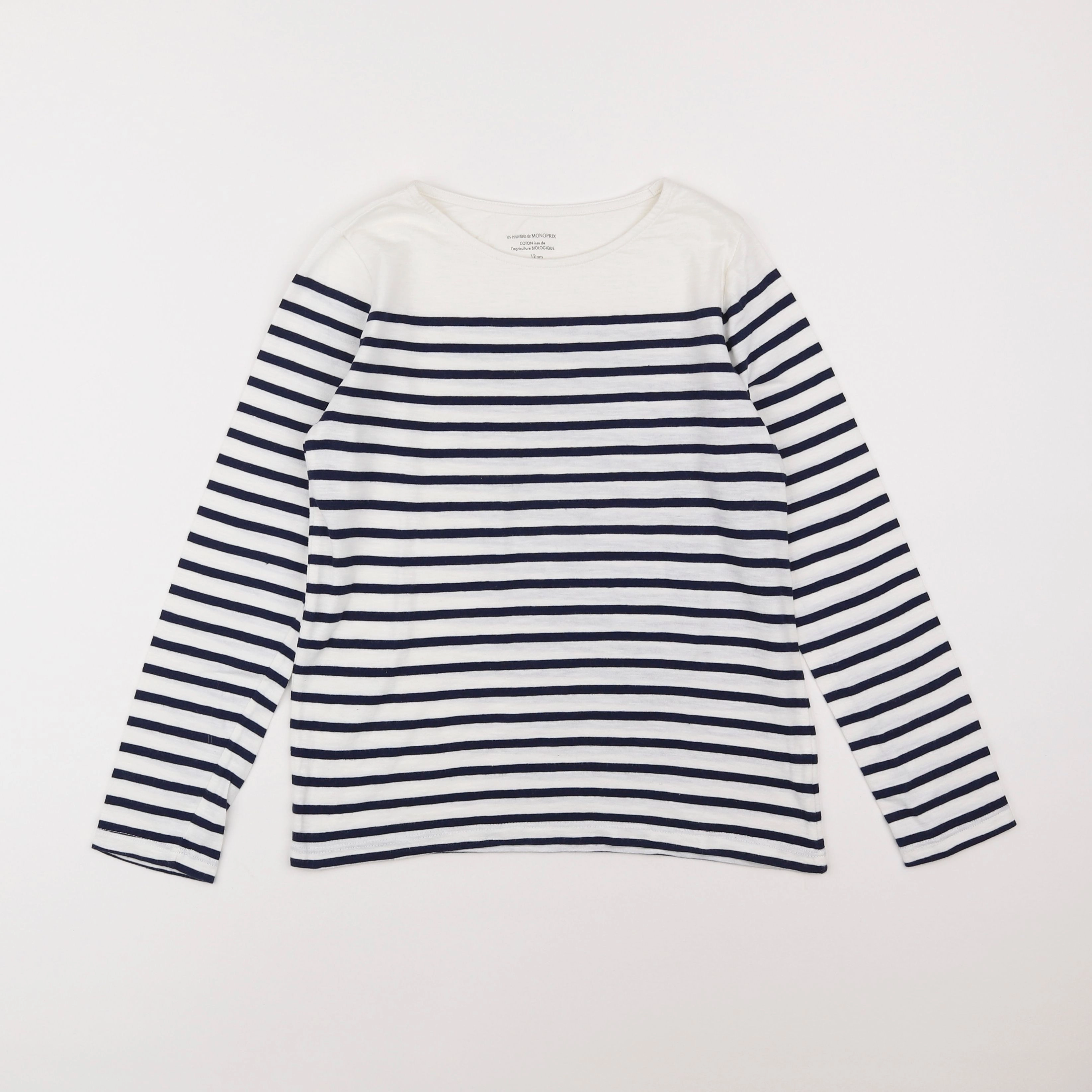 Monoprix - tee-shirt bleu - 12 ans