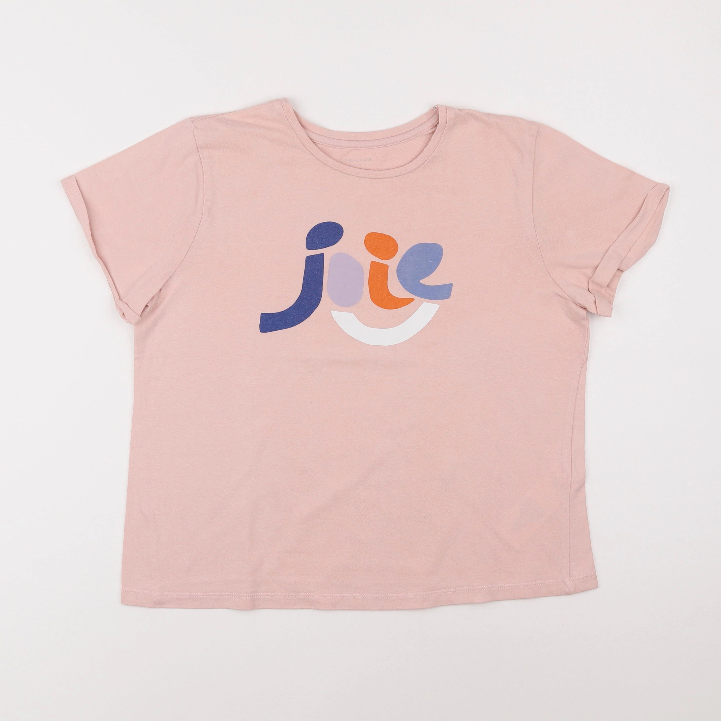 Cyrillus - tee-shirt rose - 16 ans