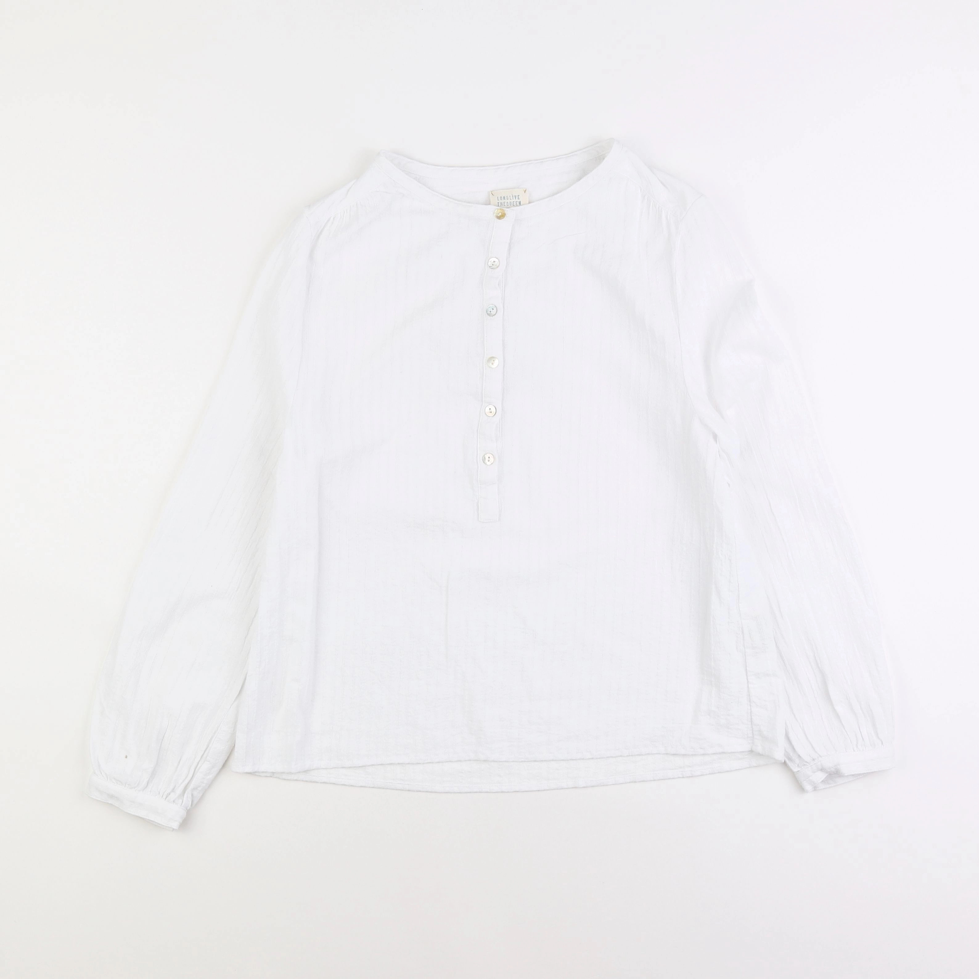 Longlivethequeen - blouse blanc - 12 ans