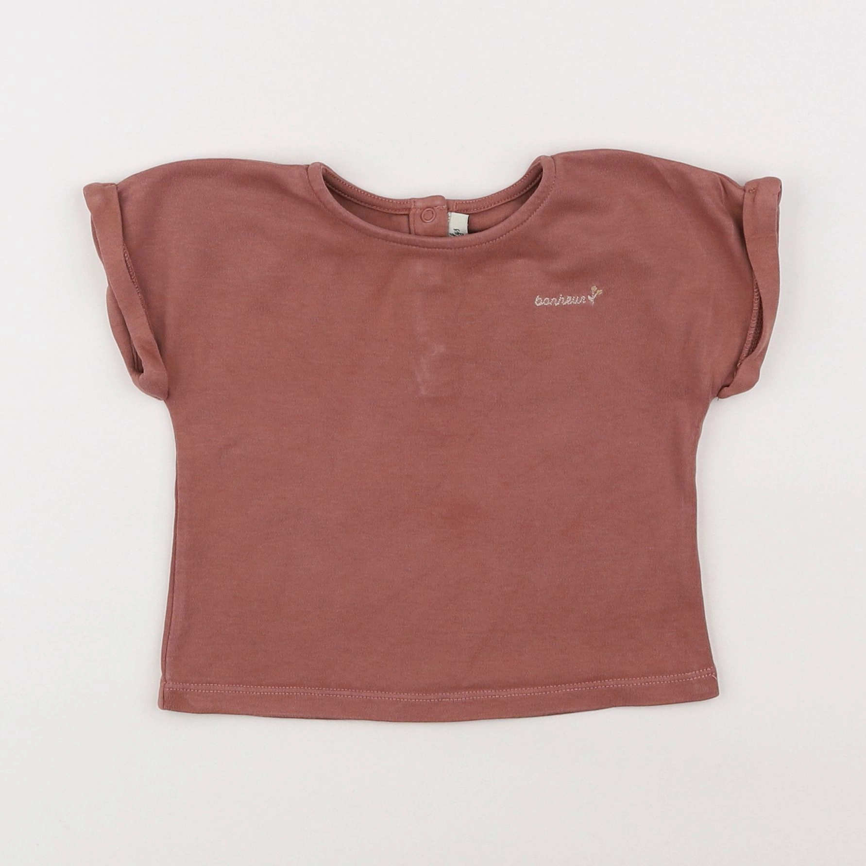 Natalys - tee-shirt marron - 18 mois