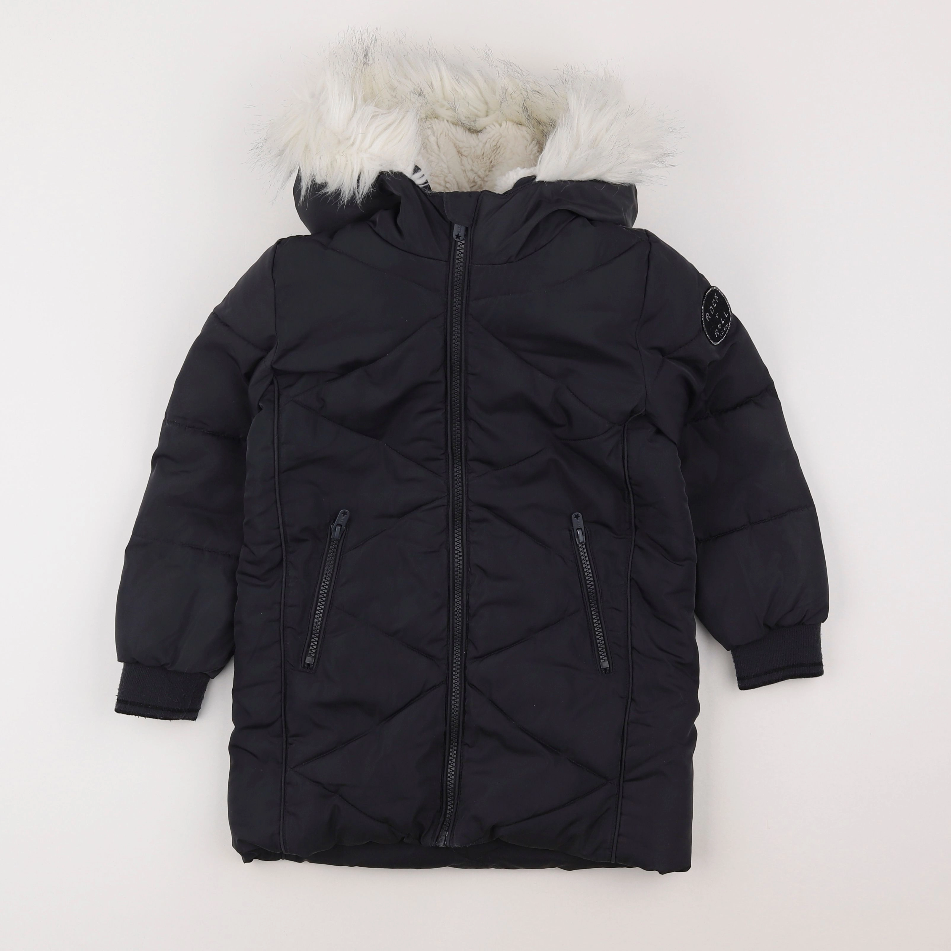 IKKS - parka gris - 6 ans