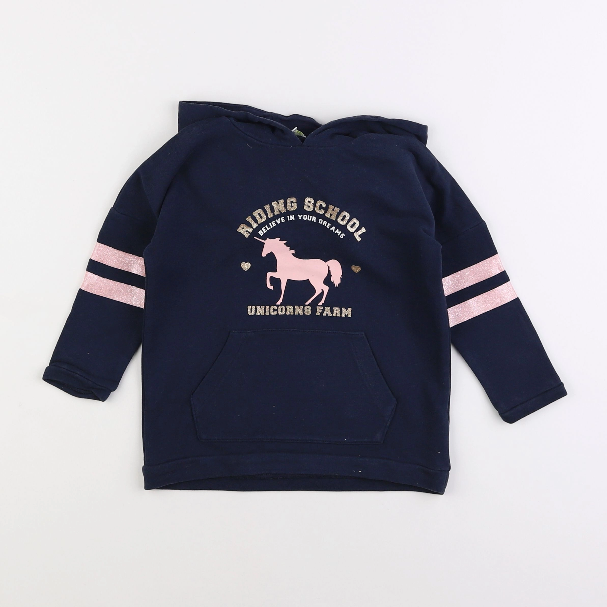 Vertbaudet - sweat bleu - 3 ans