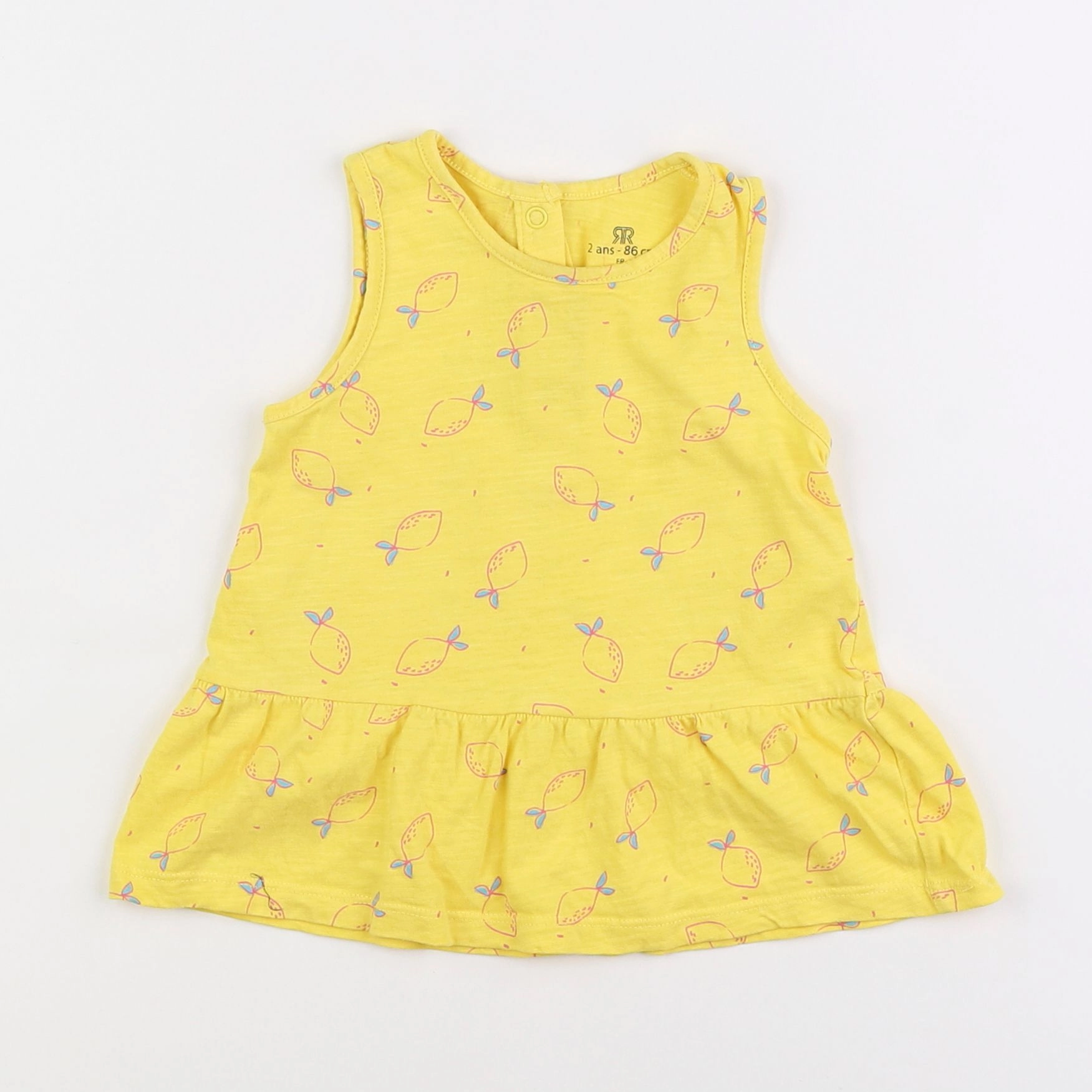 La Redoute - tee-shirt jaune - 2 ans