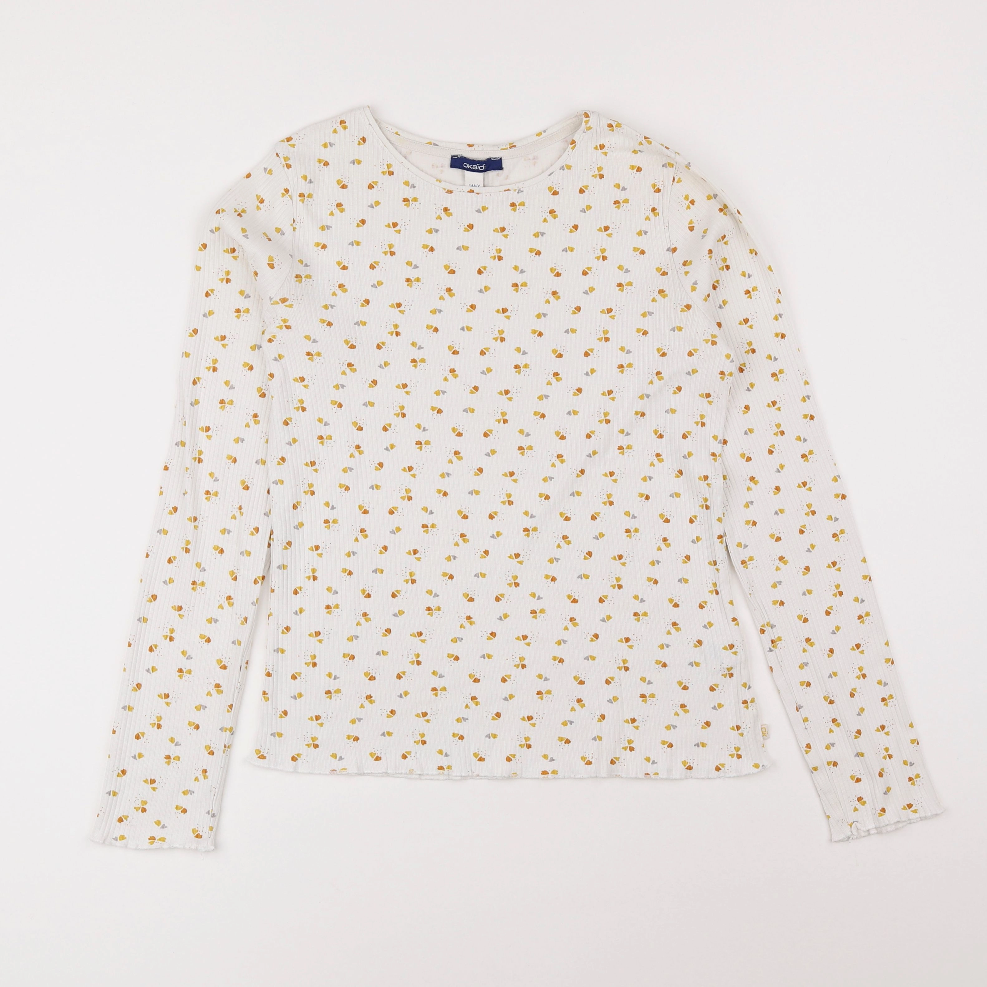 Okaidi - tee-shirt blanc - 14 ans
