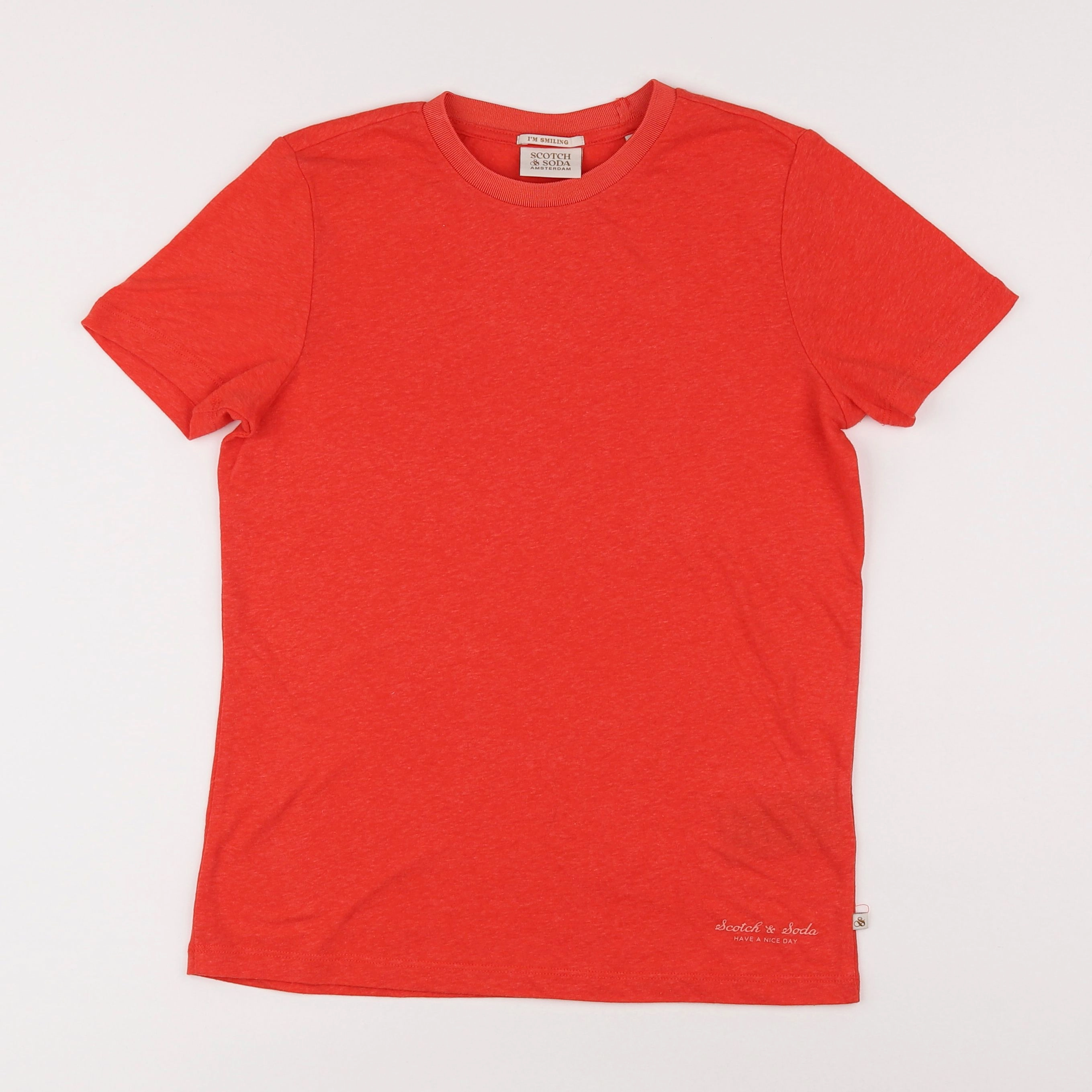 Scotch & Soda - tee-shirt rose - 12 ans