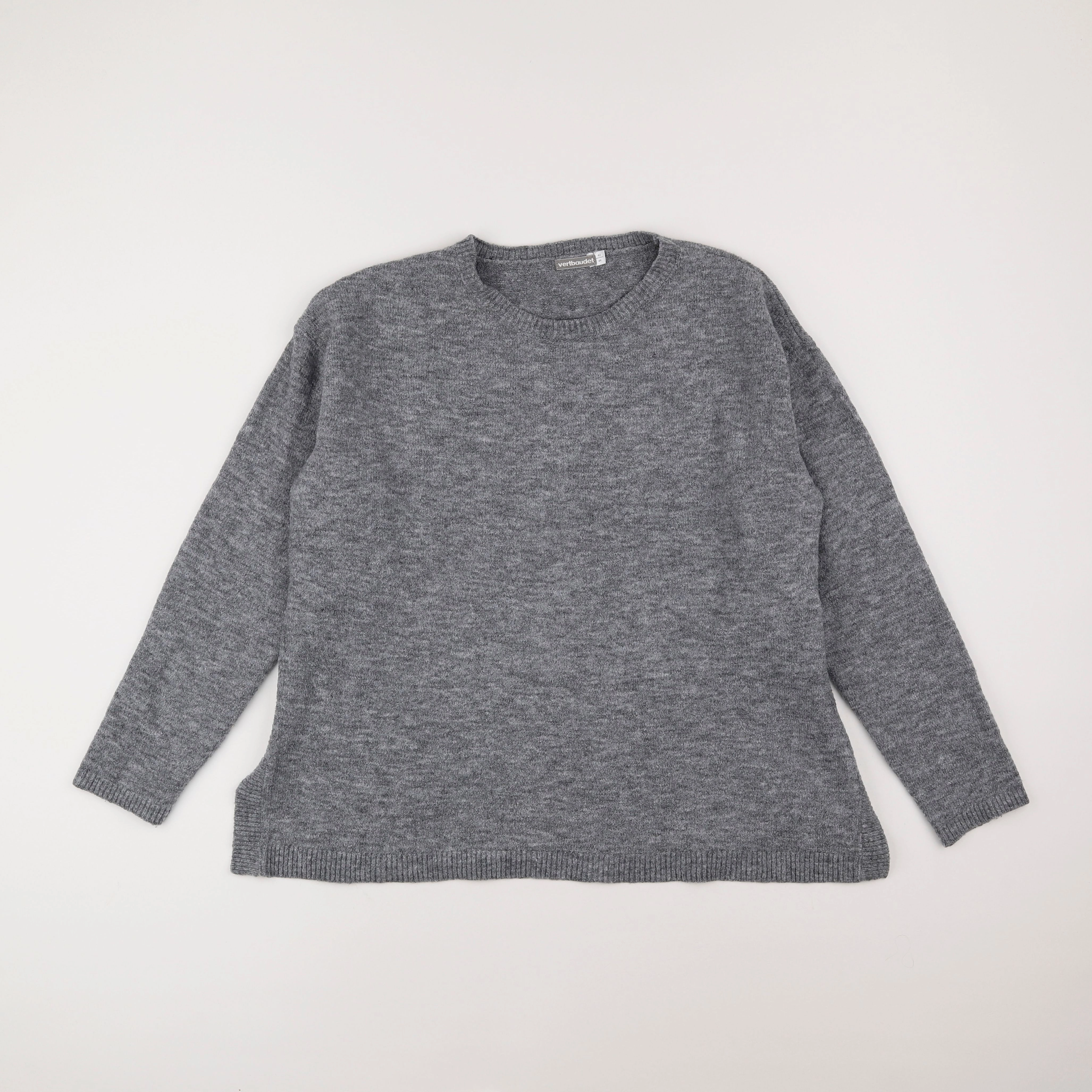 Vertbaudet - pull grossesse gris - 42 à 44