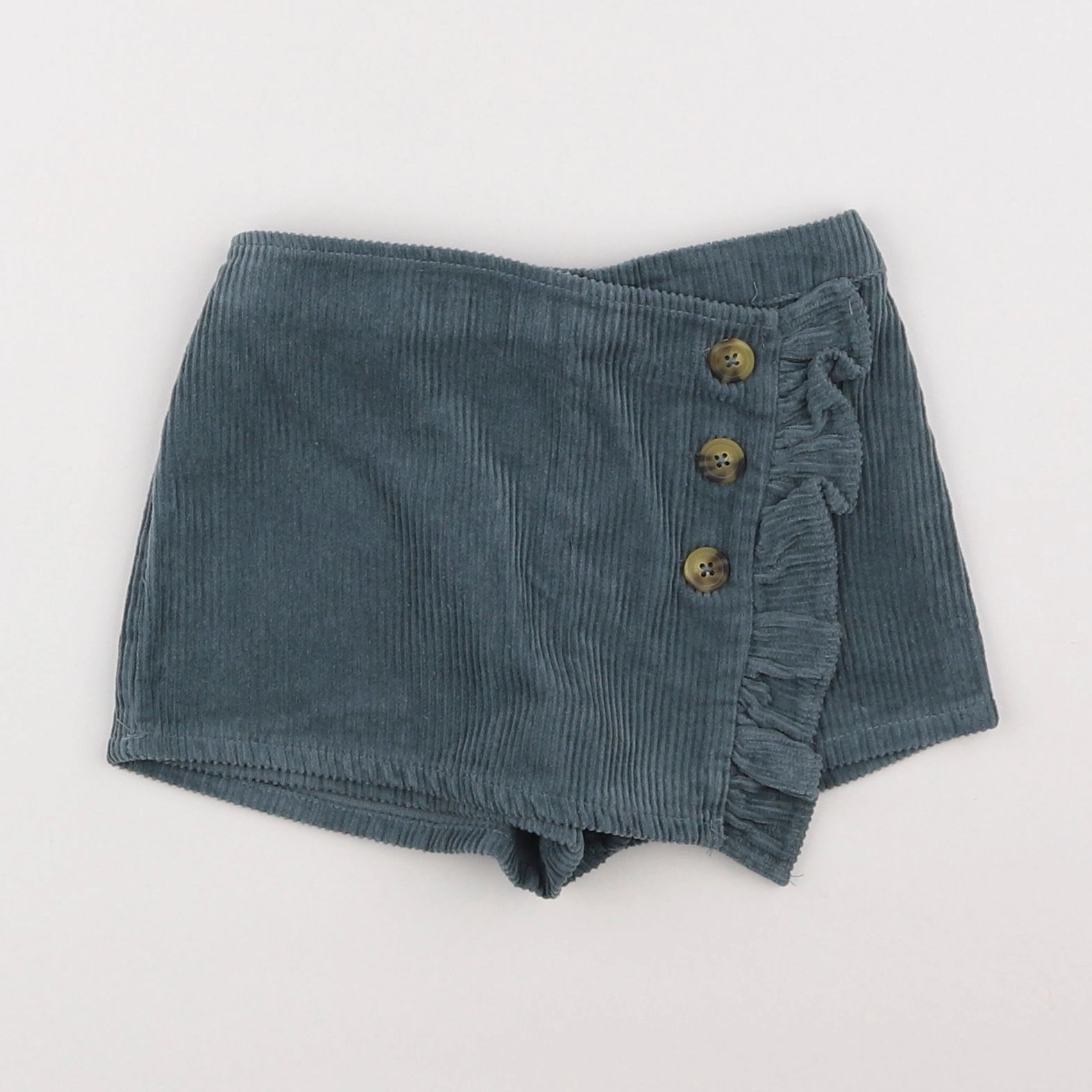 Vertbaudet - jupe short vert - 2 ans