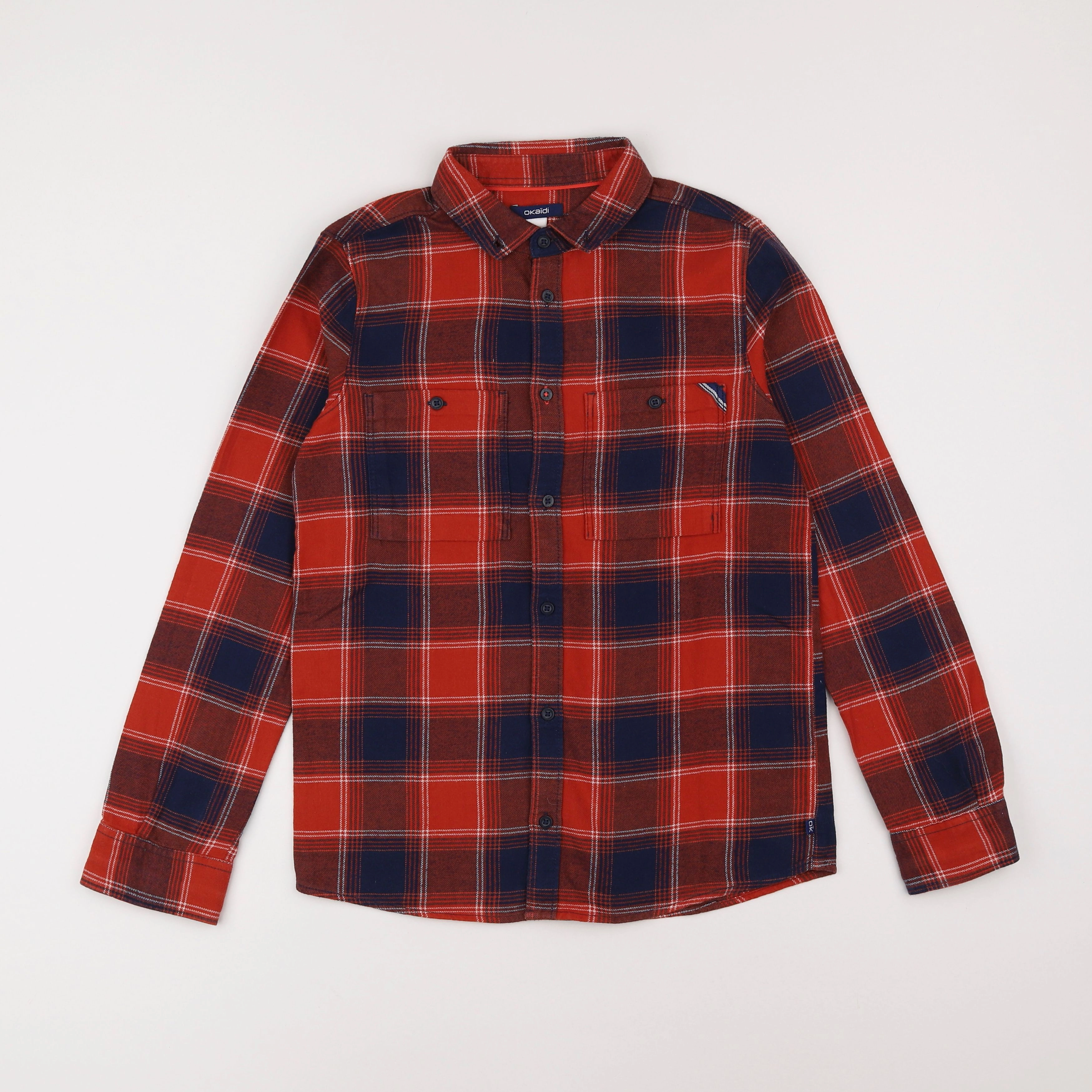 Okaidi - chemise rouge - 12 ans