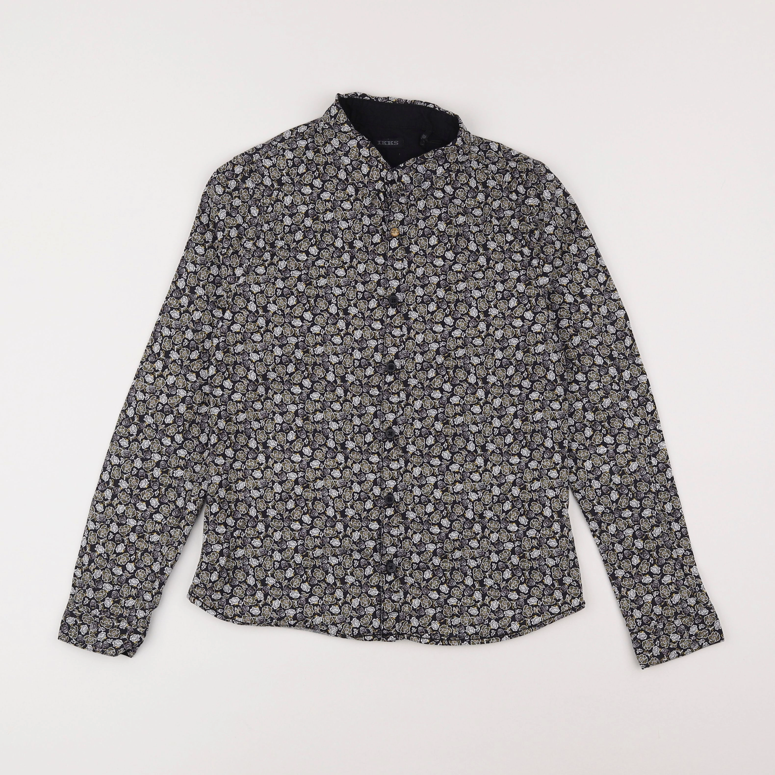 IKKS - chemise noir - 10 ans