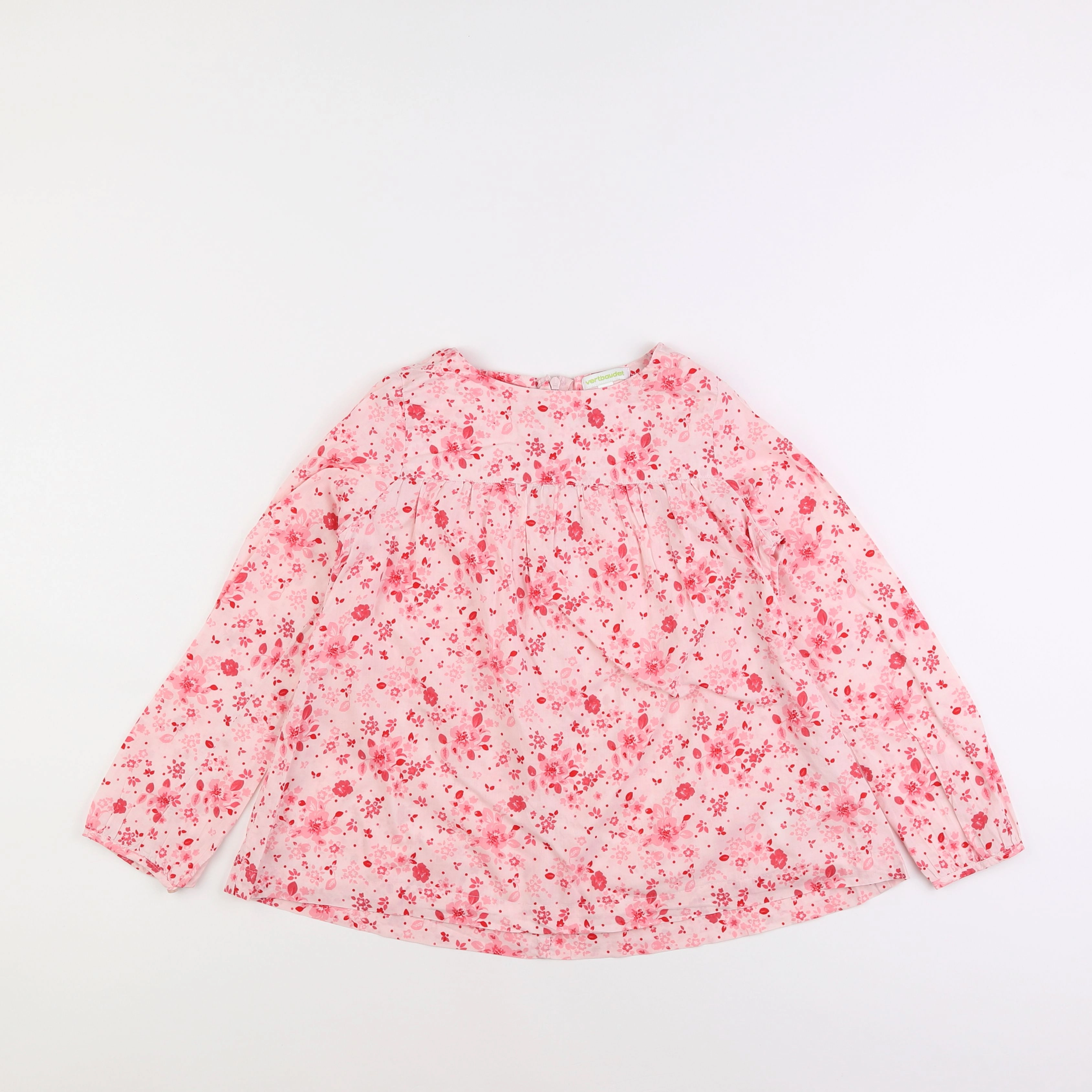 Vertbaudet - blouse rose - 10 ans