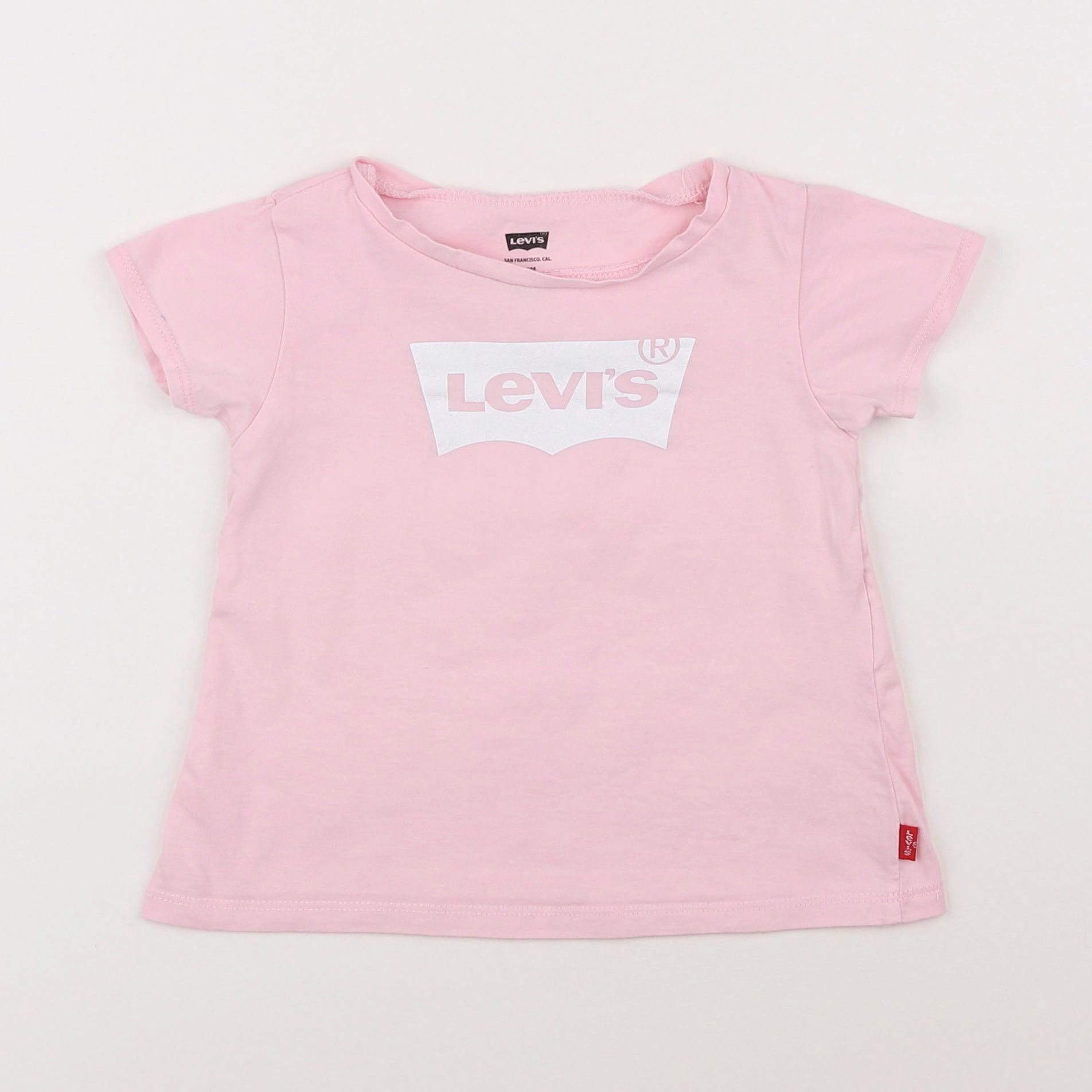 Levi's - tee-shirt rose - 18 mois