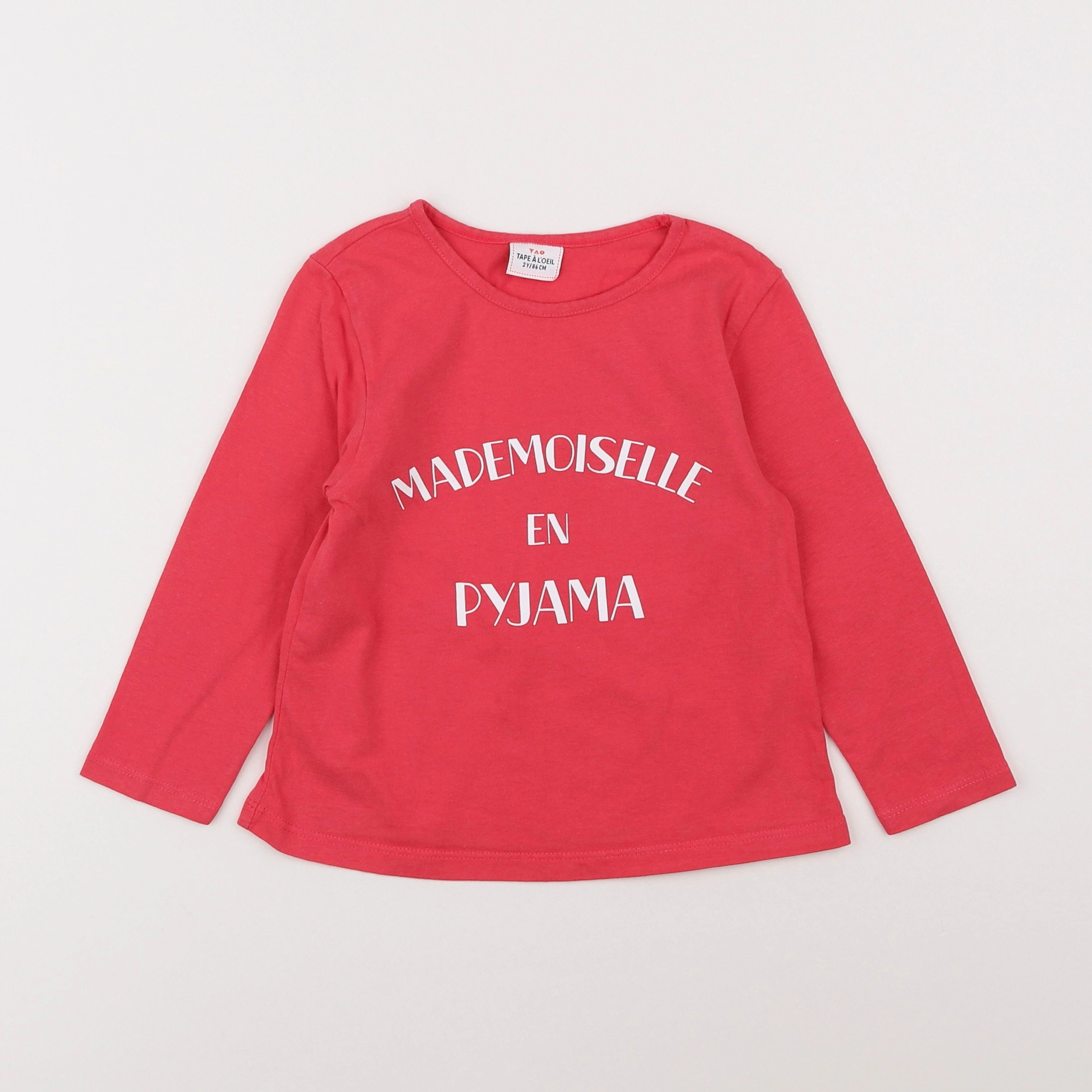 Tape à l'oeil - tee-shirt rose - 2 ans