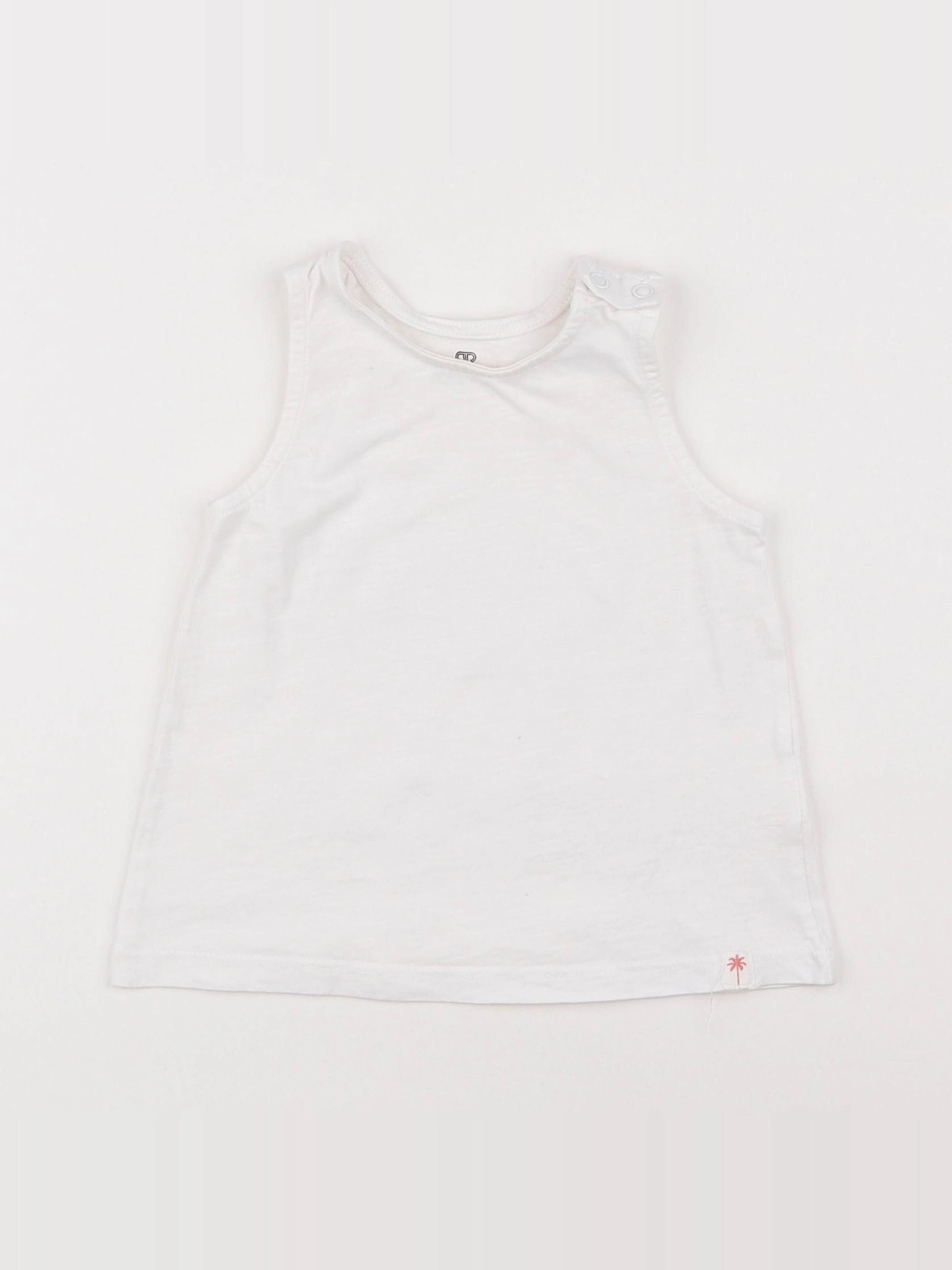 La Redoute - débardeur blanc - 18 mois
