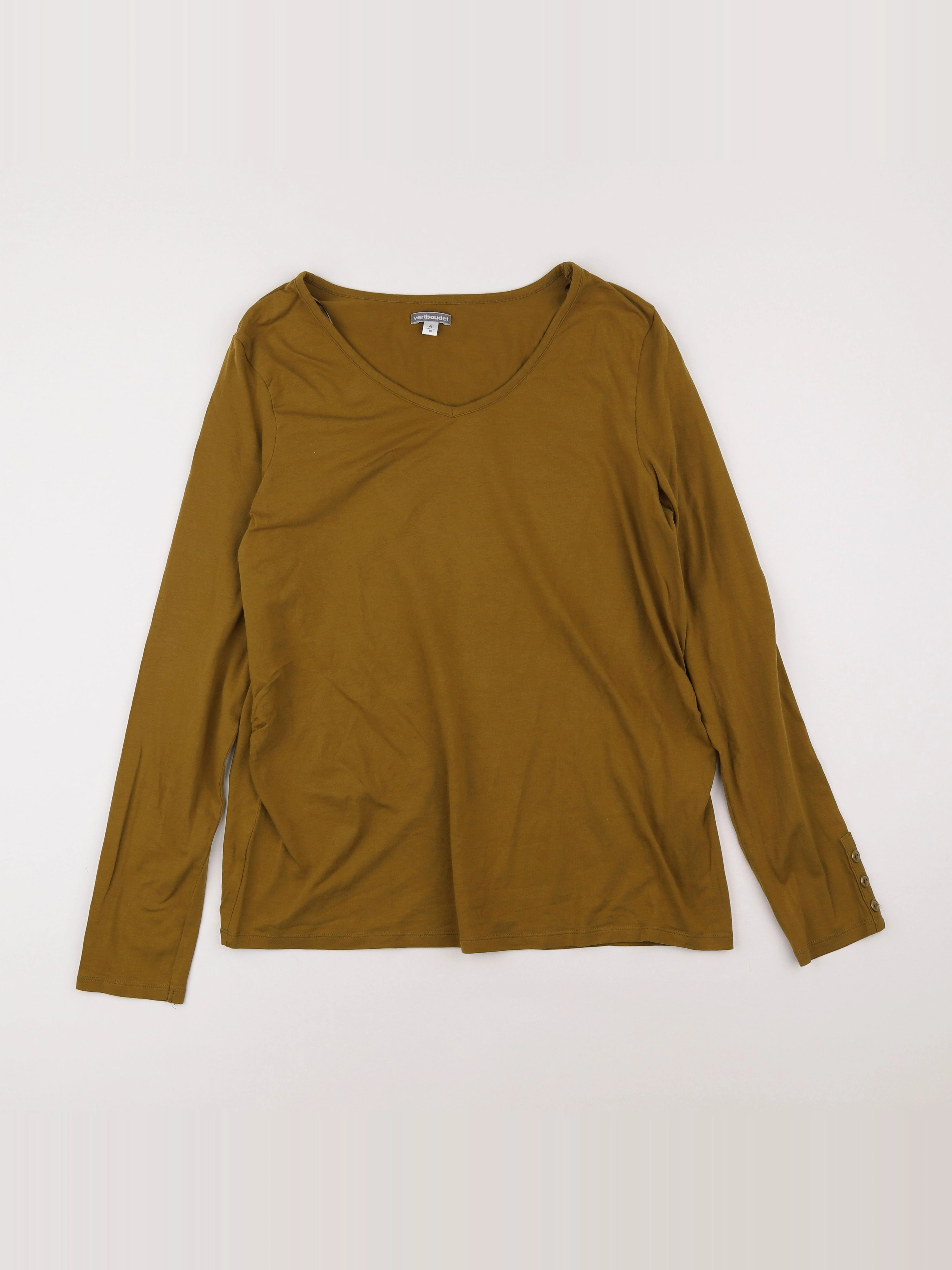 Vertbaudet - tee-shirt jaune - 46 à 48
