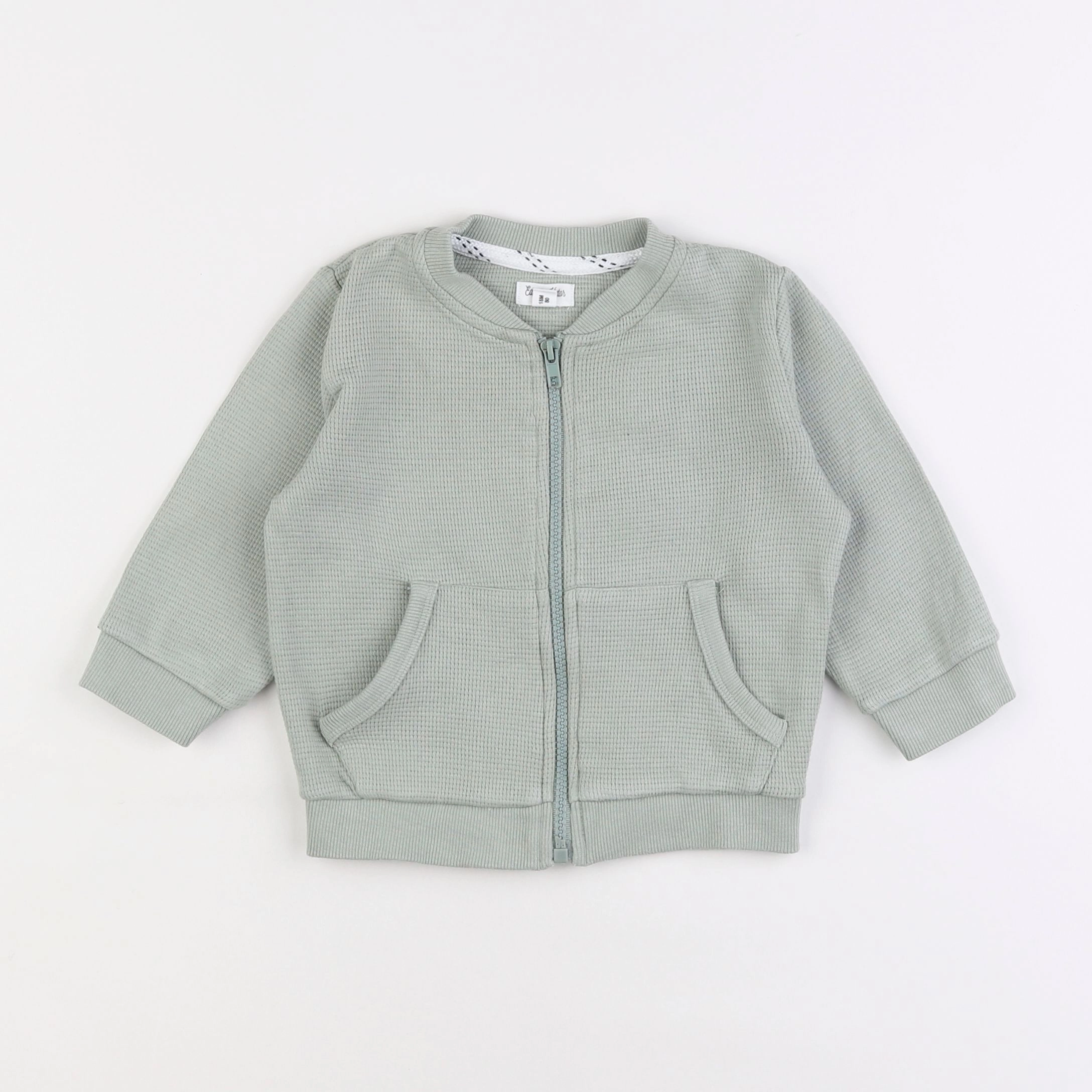 Eden & Victor - sweat vert - 18 mois