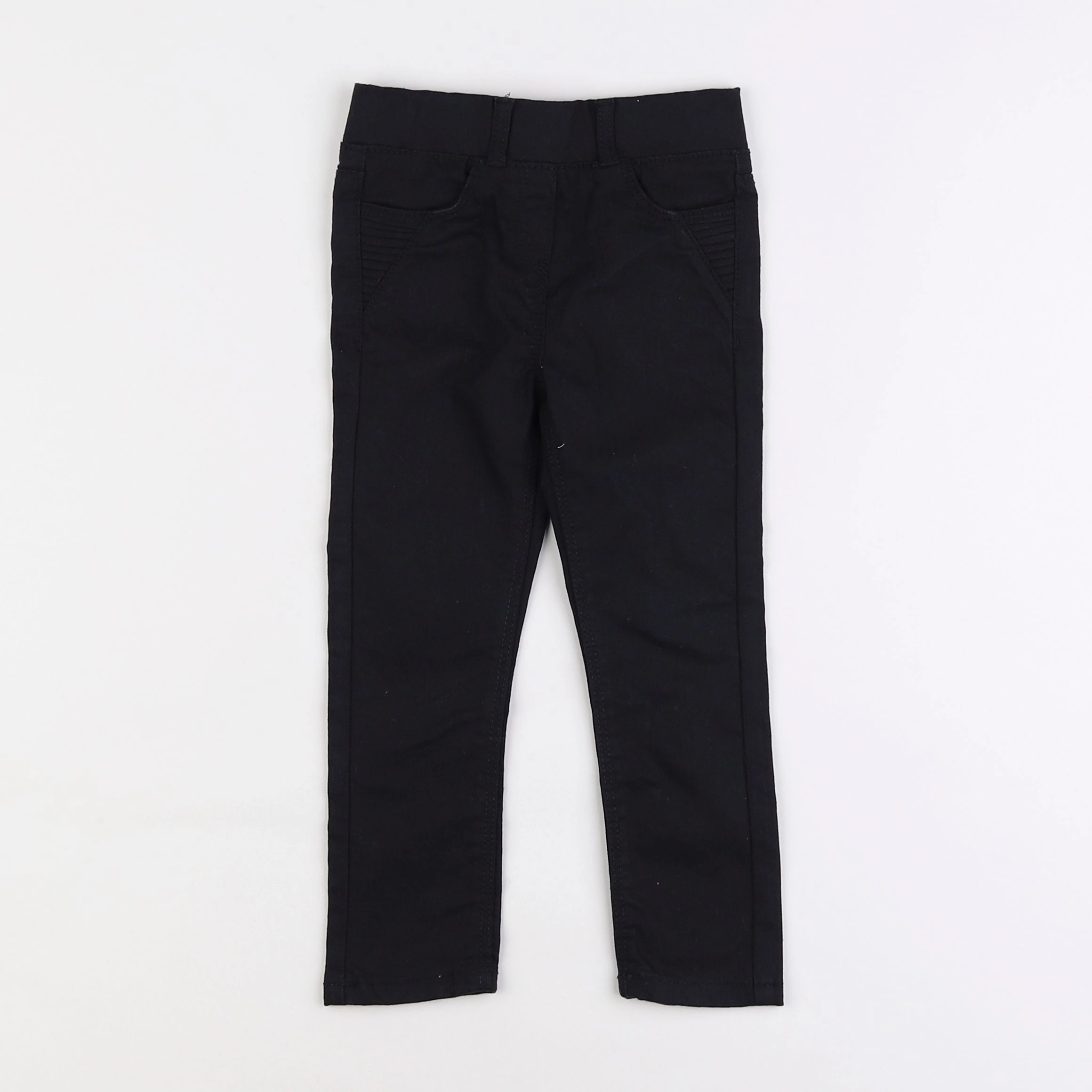 Vertbaudet - jegging noir - 3 ans