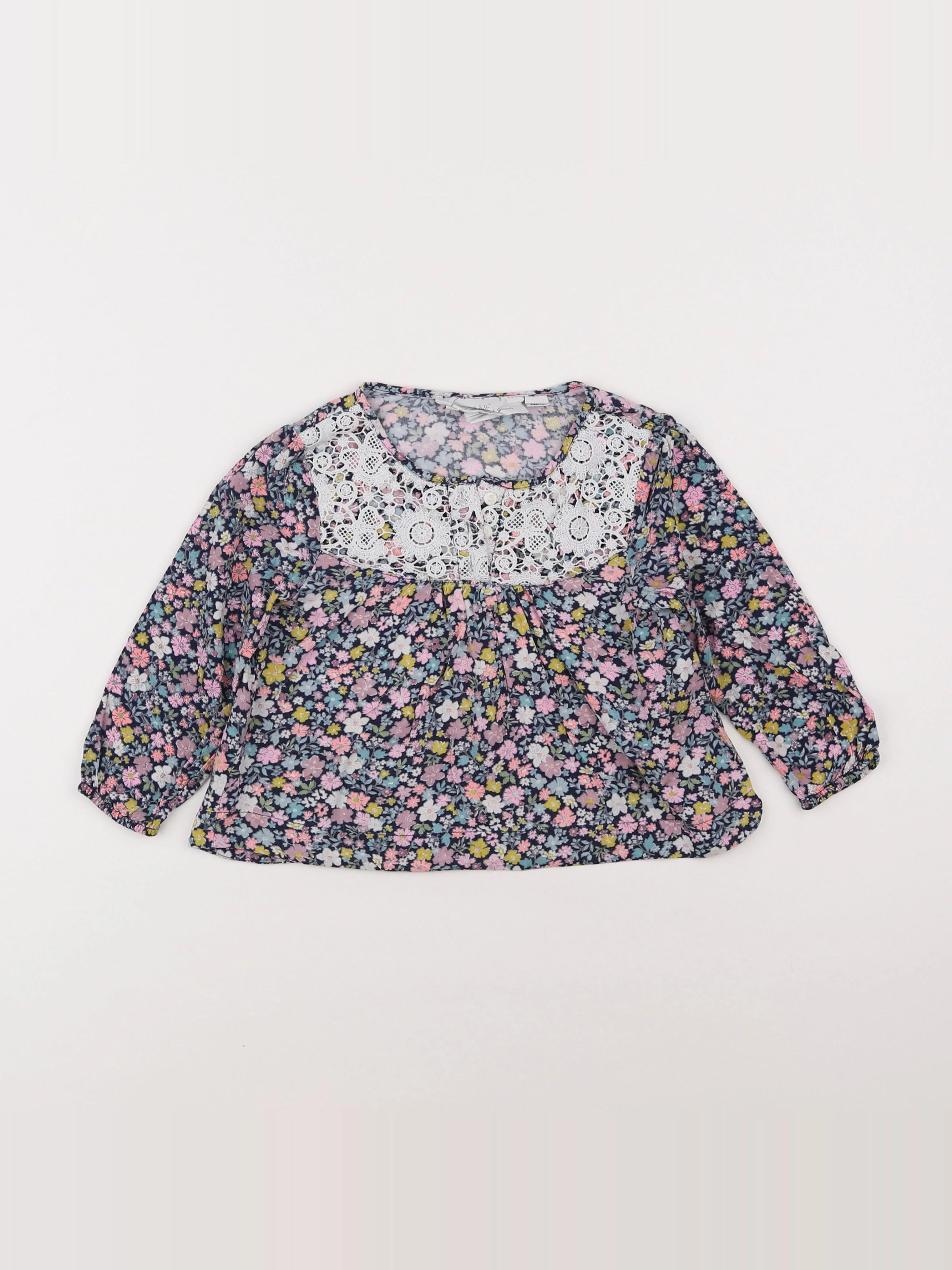 H&M - blouse multicolore - 18 mois à 2 ans